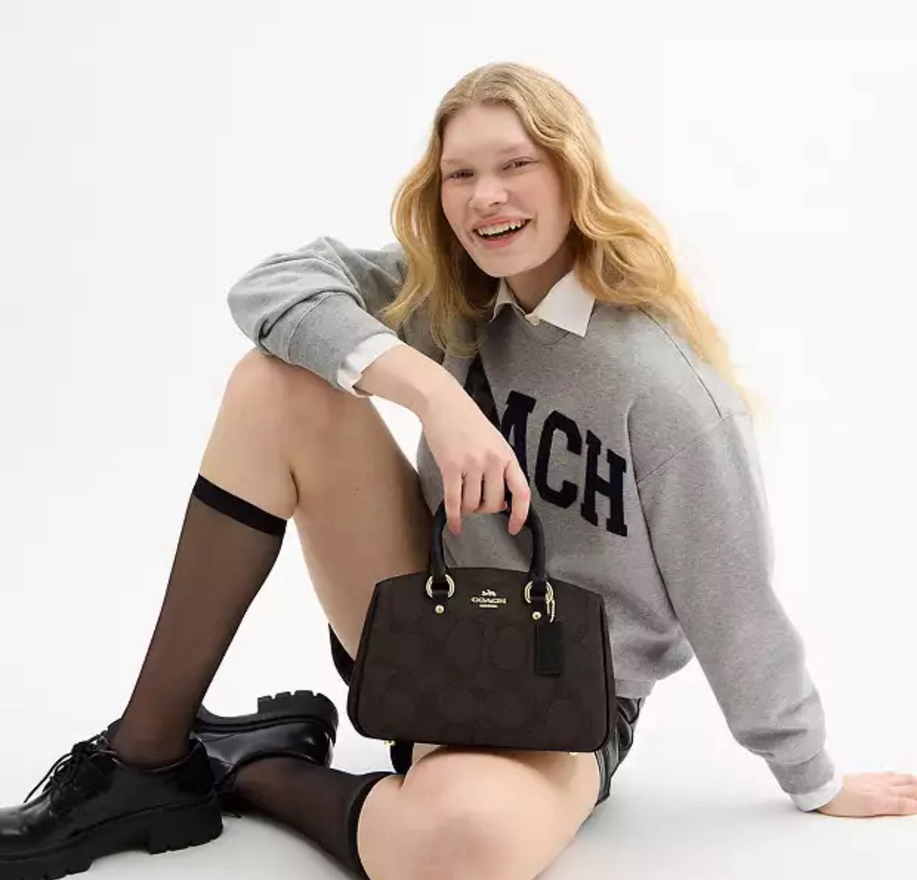 Coach Savannah Small Carryall Bag in Signature Canvas