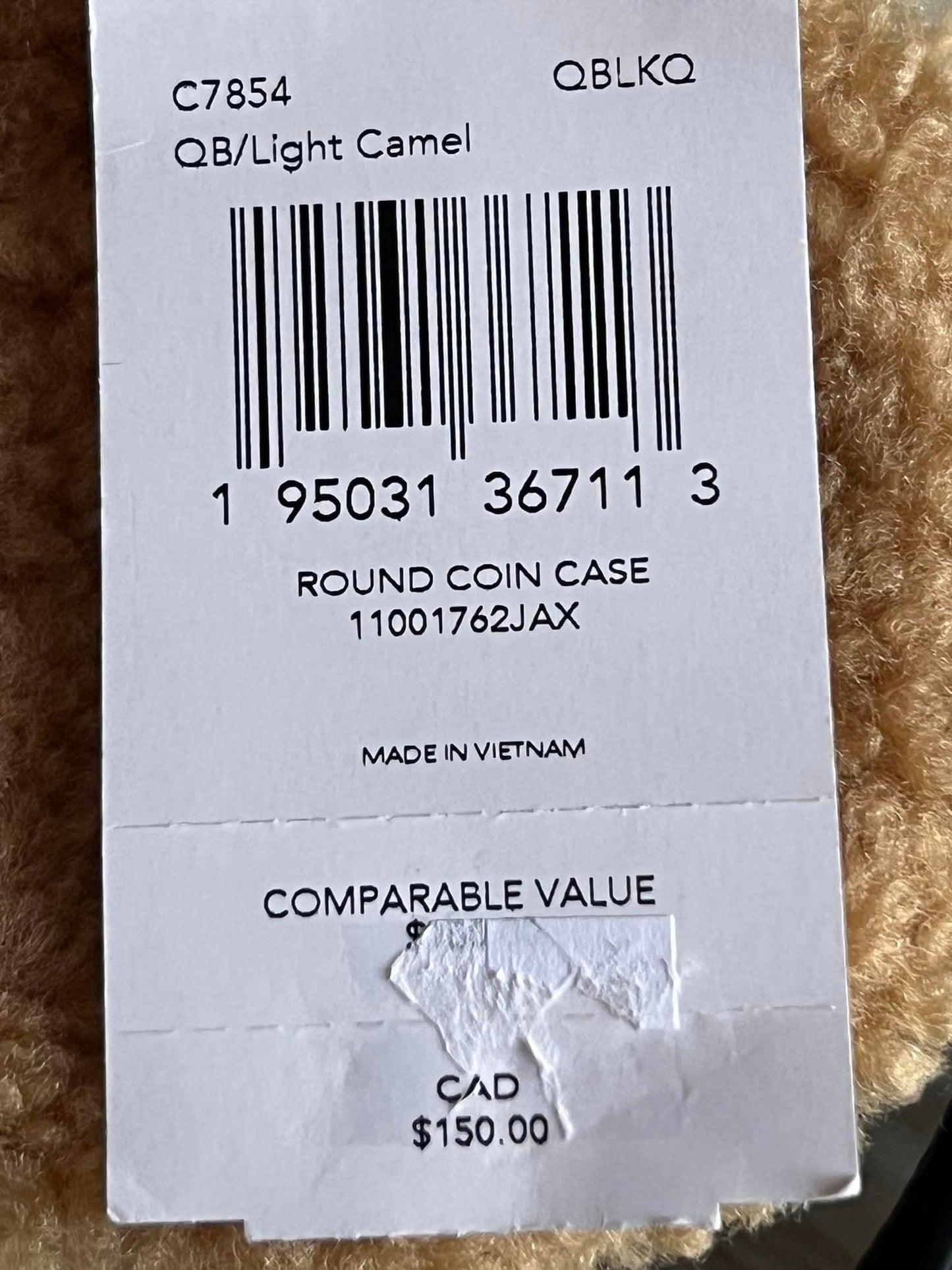 Coach Round Coin Case