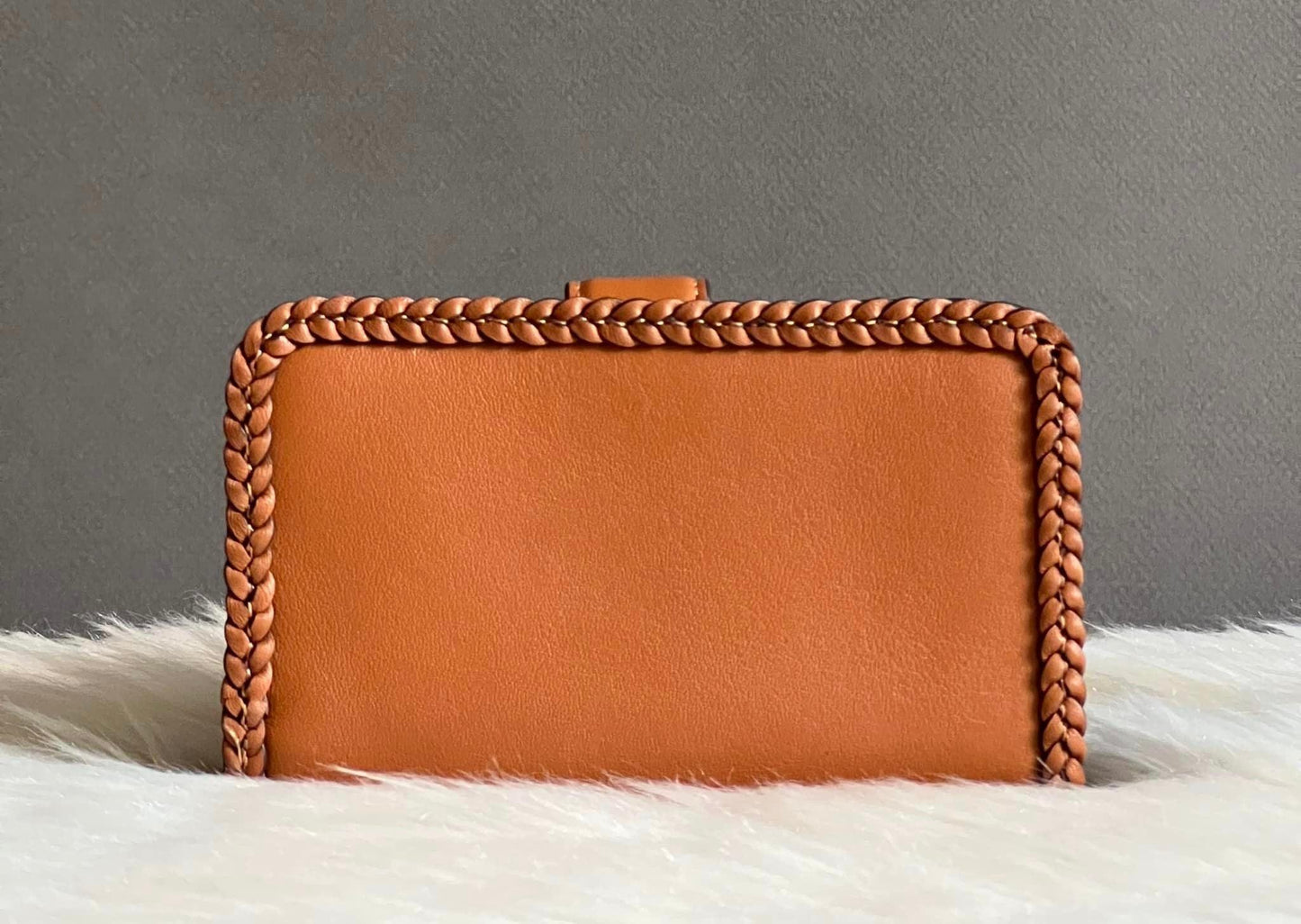 Coach Tabby Medium Wallet with Braid