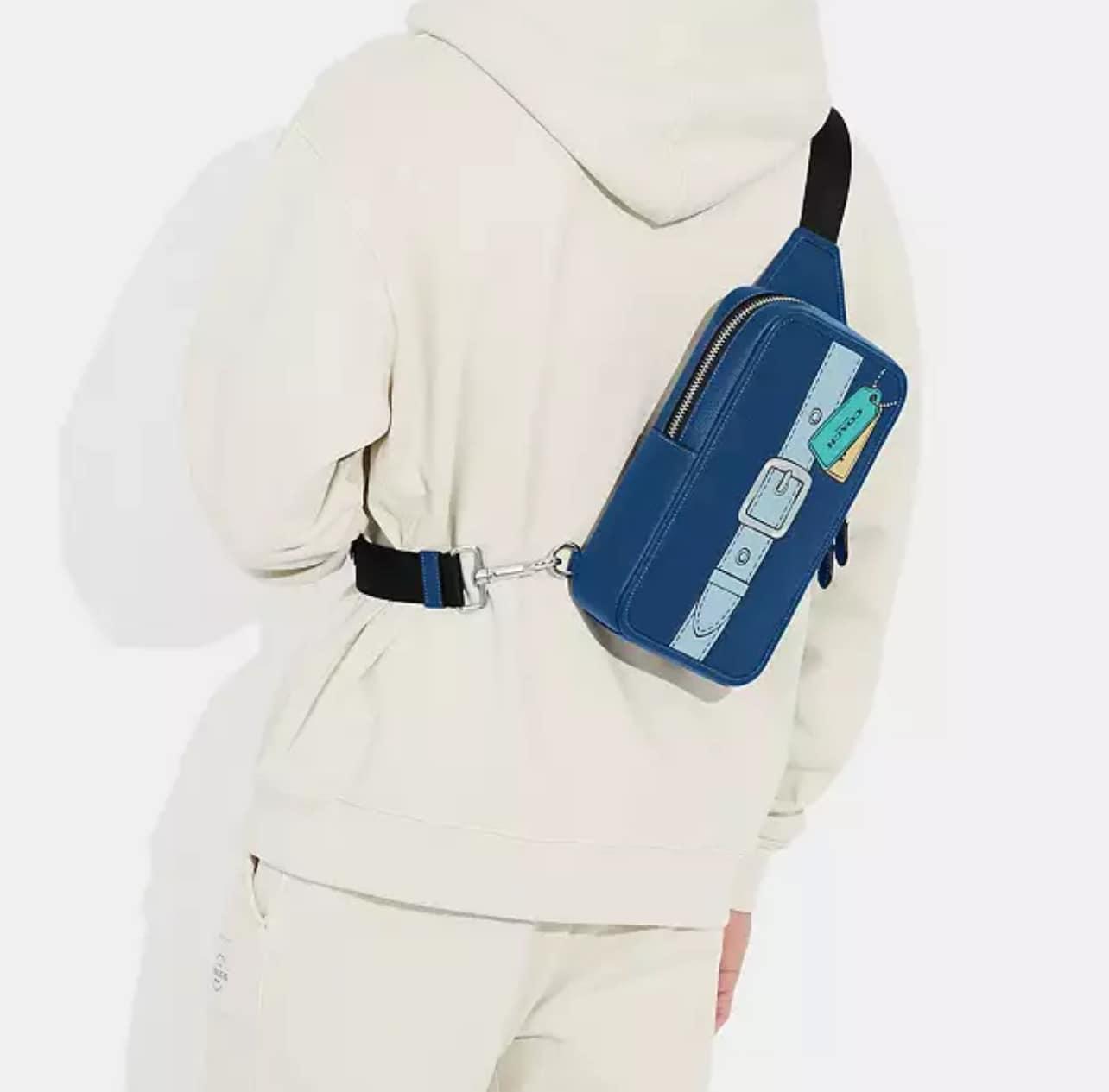 Coach Sullivan Pack with Trompe L’oeil Print