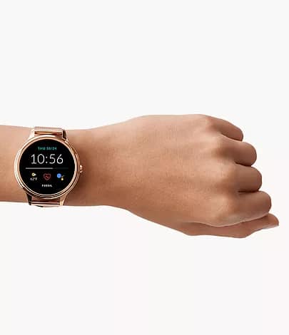 Fossil Gen 5E Smartwatch Rose Gold-Tone