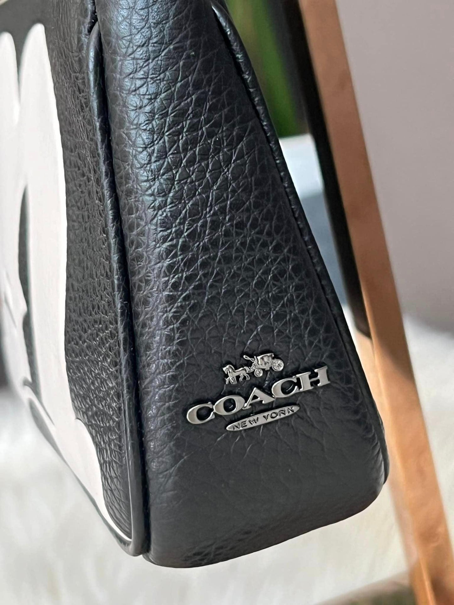 Coach Disney X Nolita 19 with Wink Mickey Mouse Print