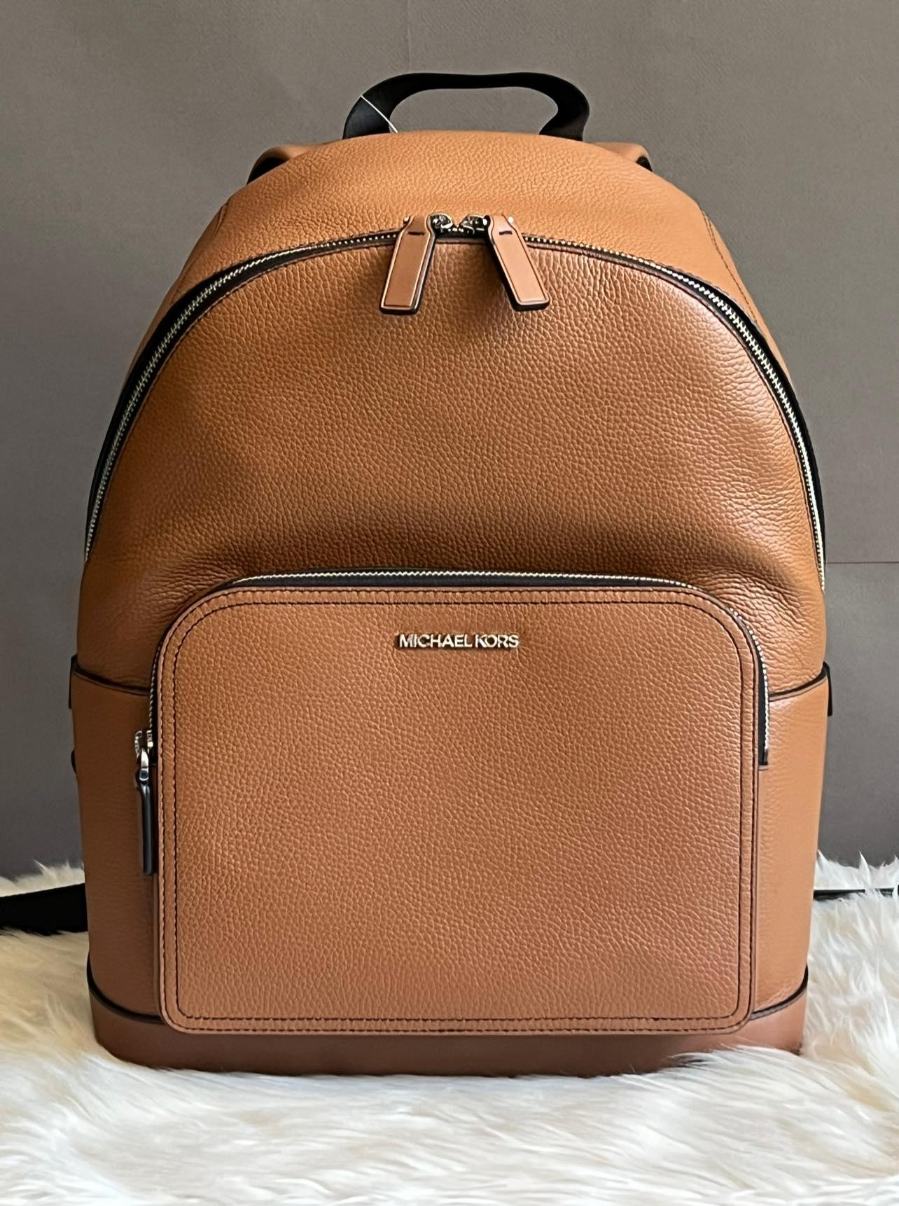 cooper flap large pebbled leather backpack Michael Kors Cooper Commuter Backpack – Club de Mode