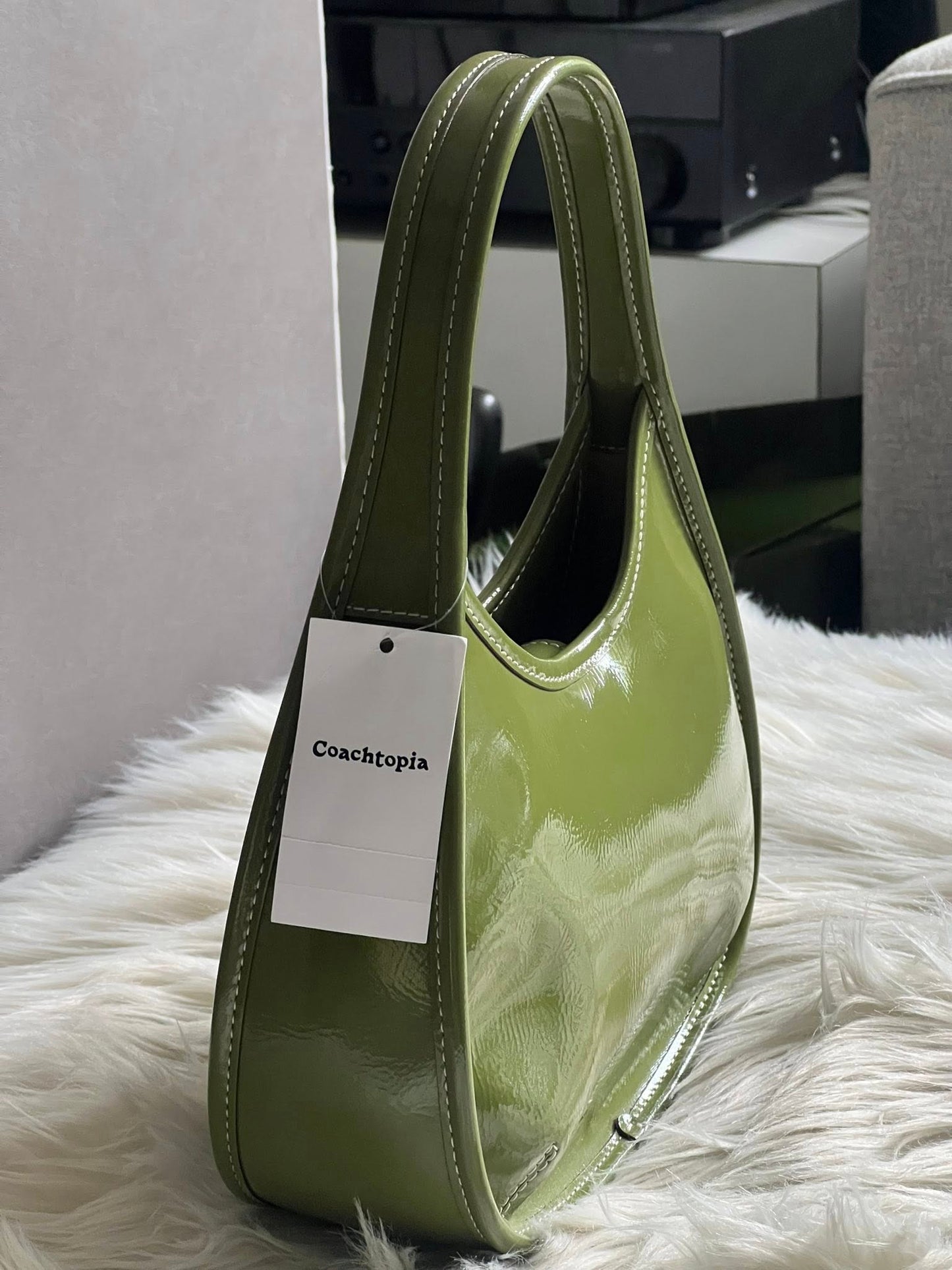 Coachtopia Ergo in Crinkled Patent Leather