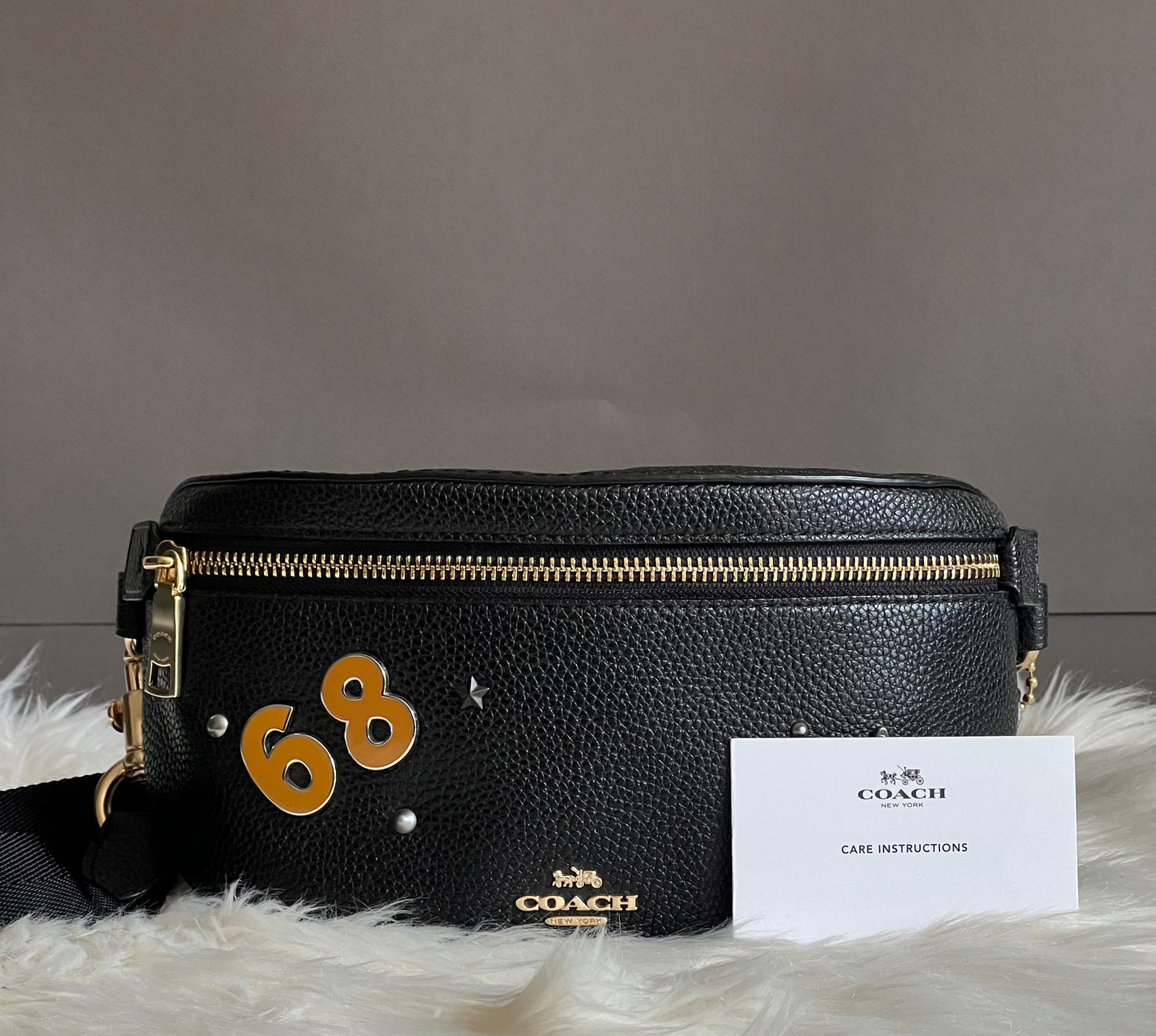 Coach Belt Bag with Charms