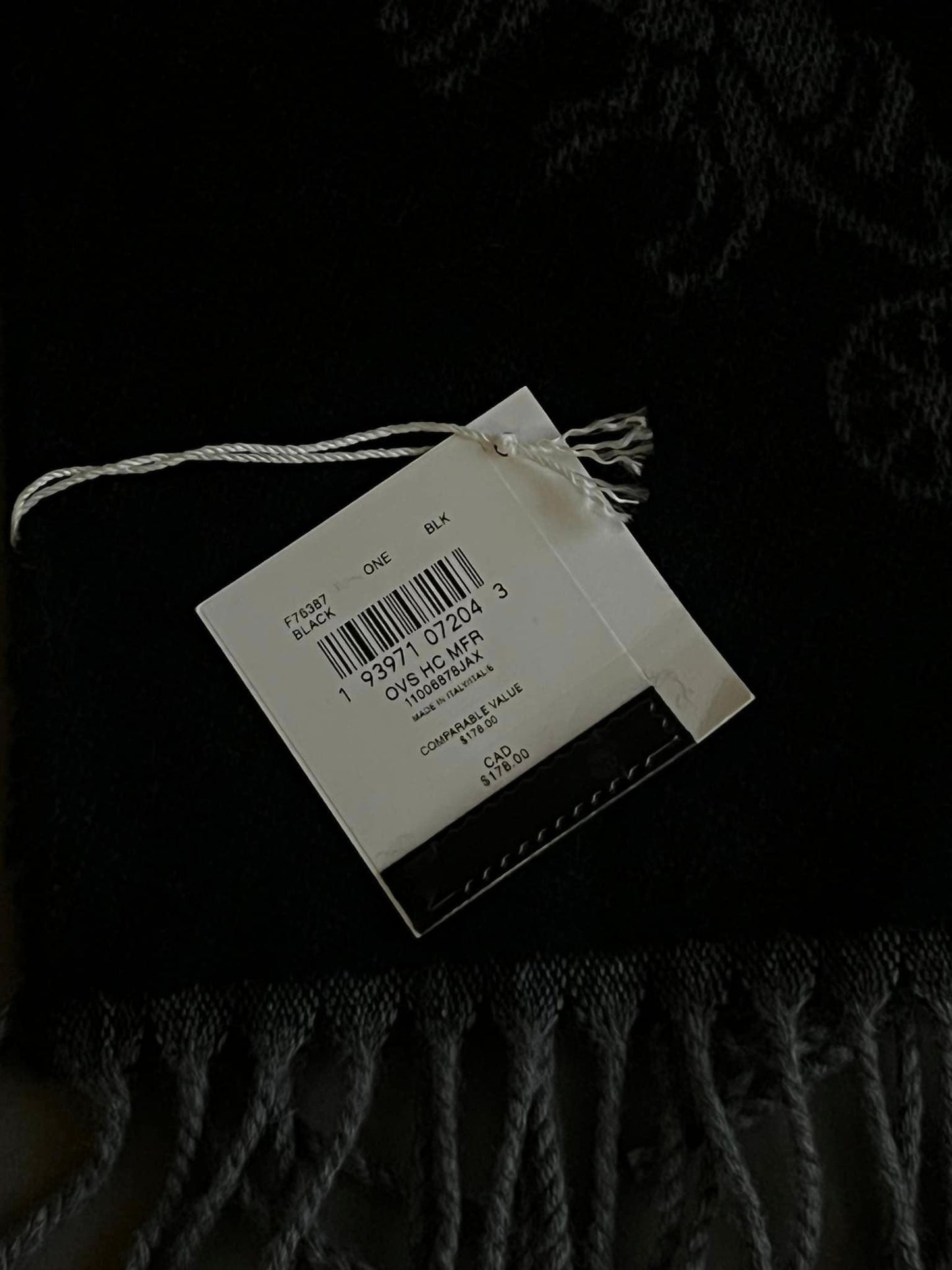Coach Horse And Carriage Oversized Muffler