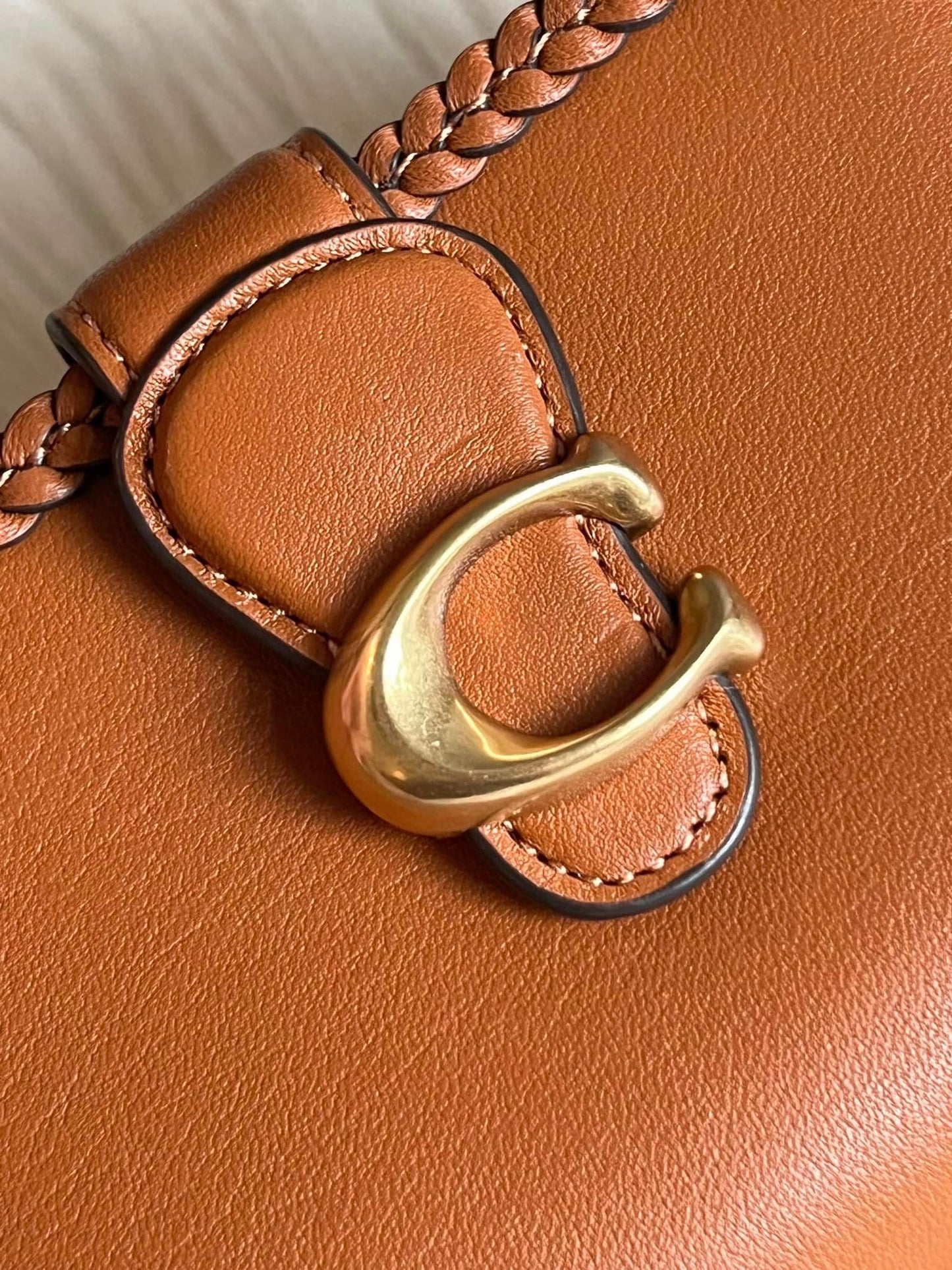 Coach Tabby Medium Wallet with Braid