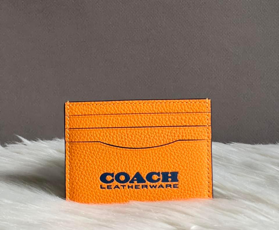 Coach Flat Card Case Leatherware