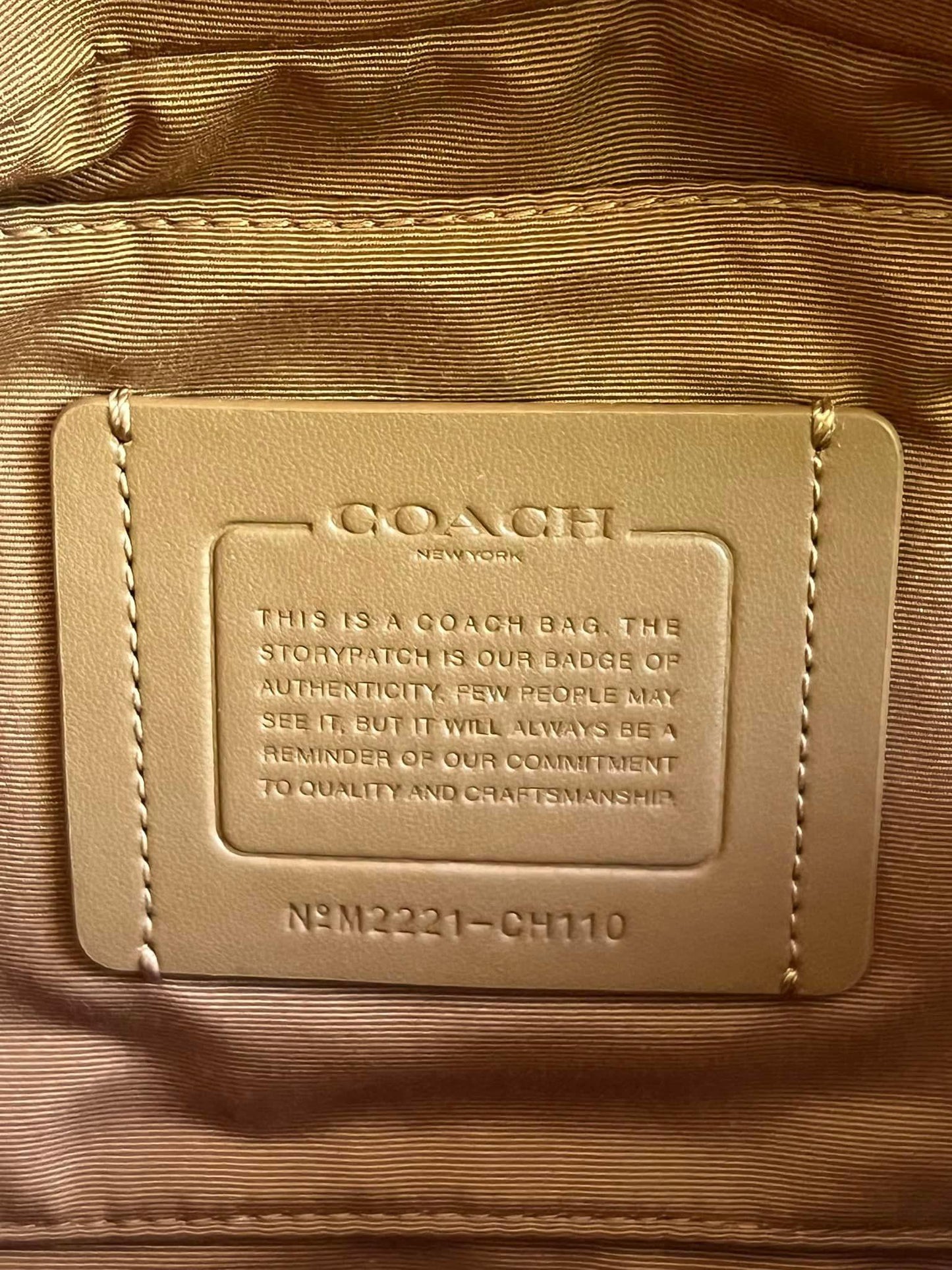Coach Track Belt Bag in Colorblock with Coach Stamp