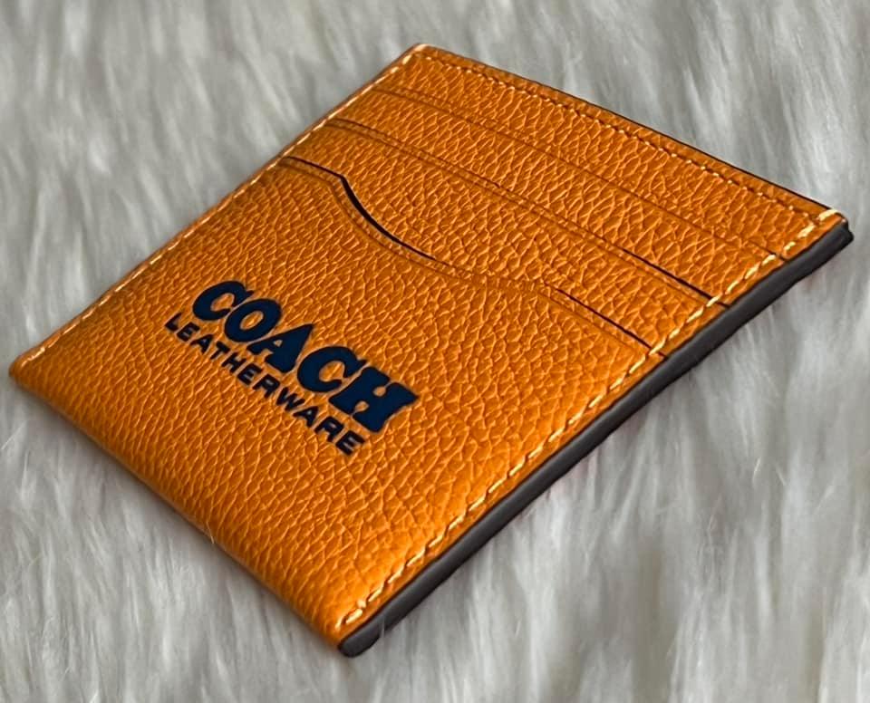 Coach Flat Card Case Leatherware