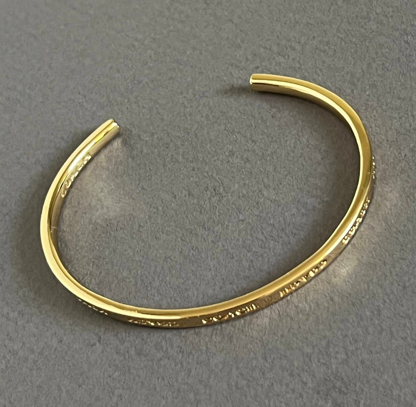 Coach Thin Cuff Bracelet