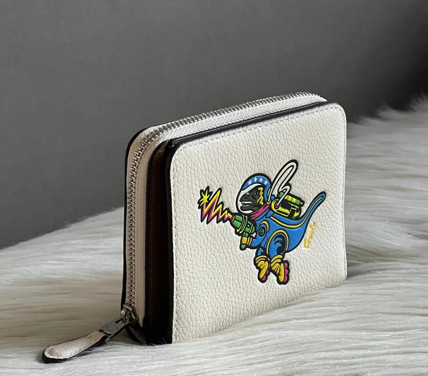 Coach Cosmic Billfold Wallet With Rexy