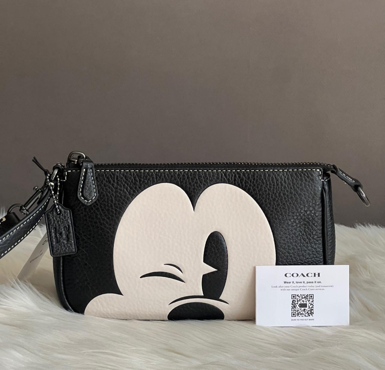Coach Disney X Nolita 19 with Wink Mickey Mouse Print