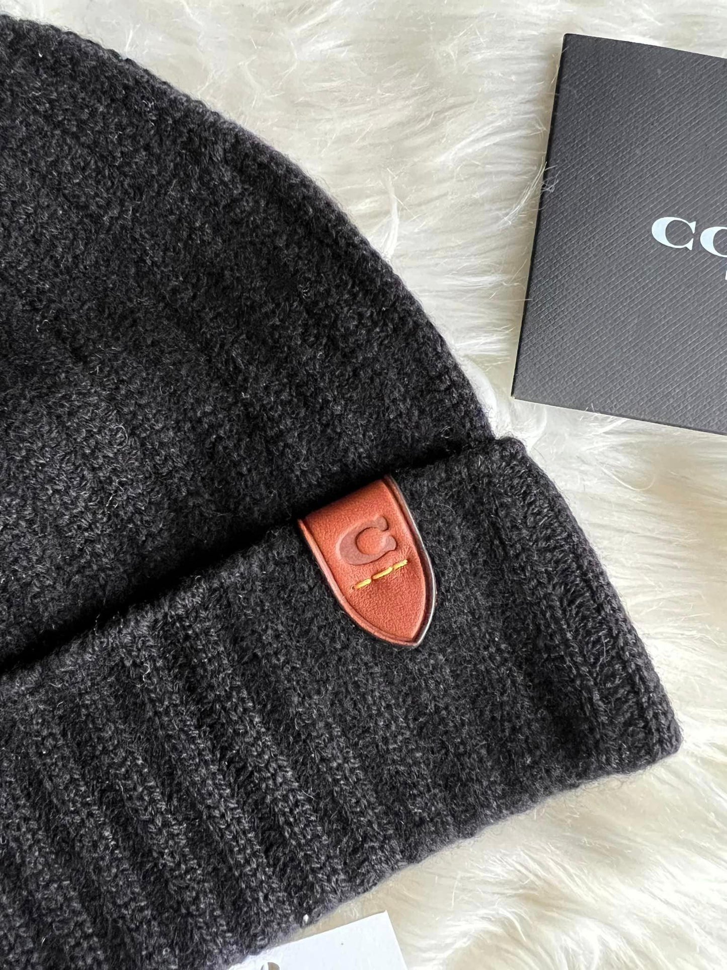 Coach Cashmere Beanie