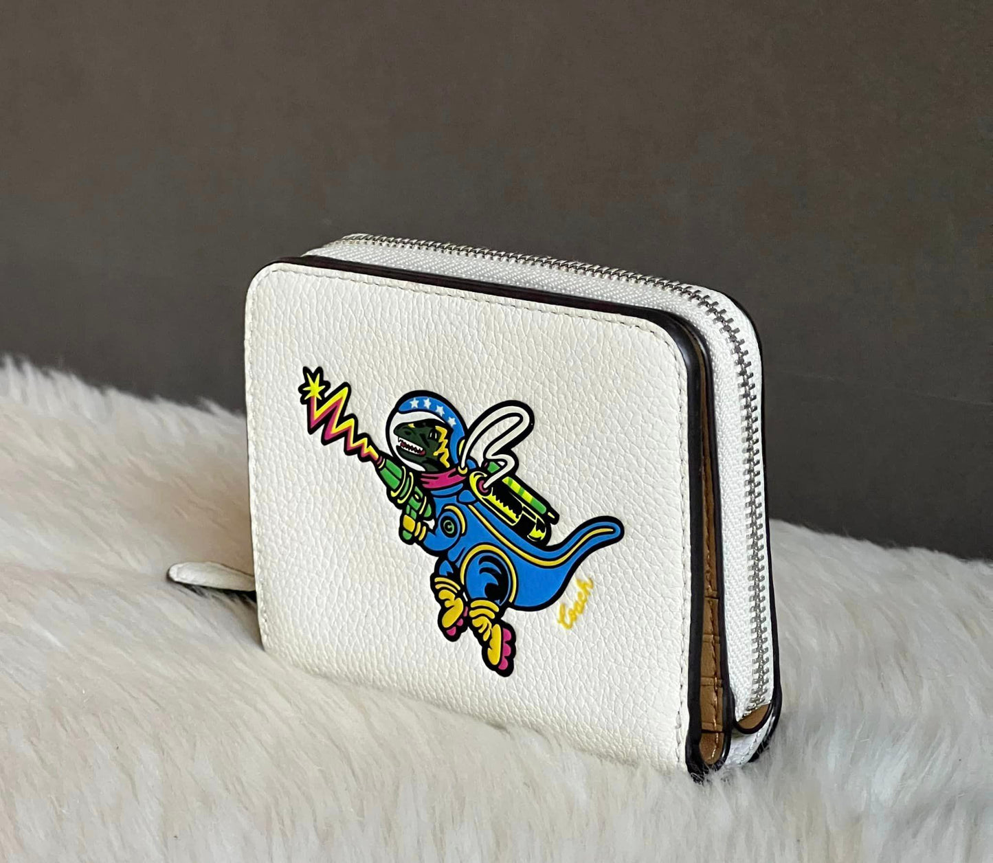 Coach Cosmic Billfold Wallet With Rexy