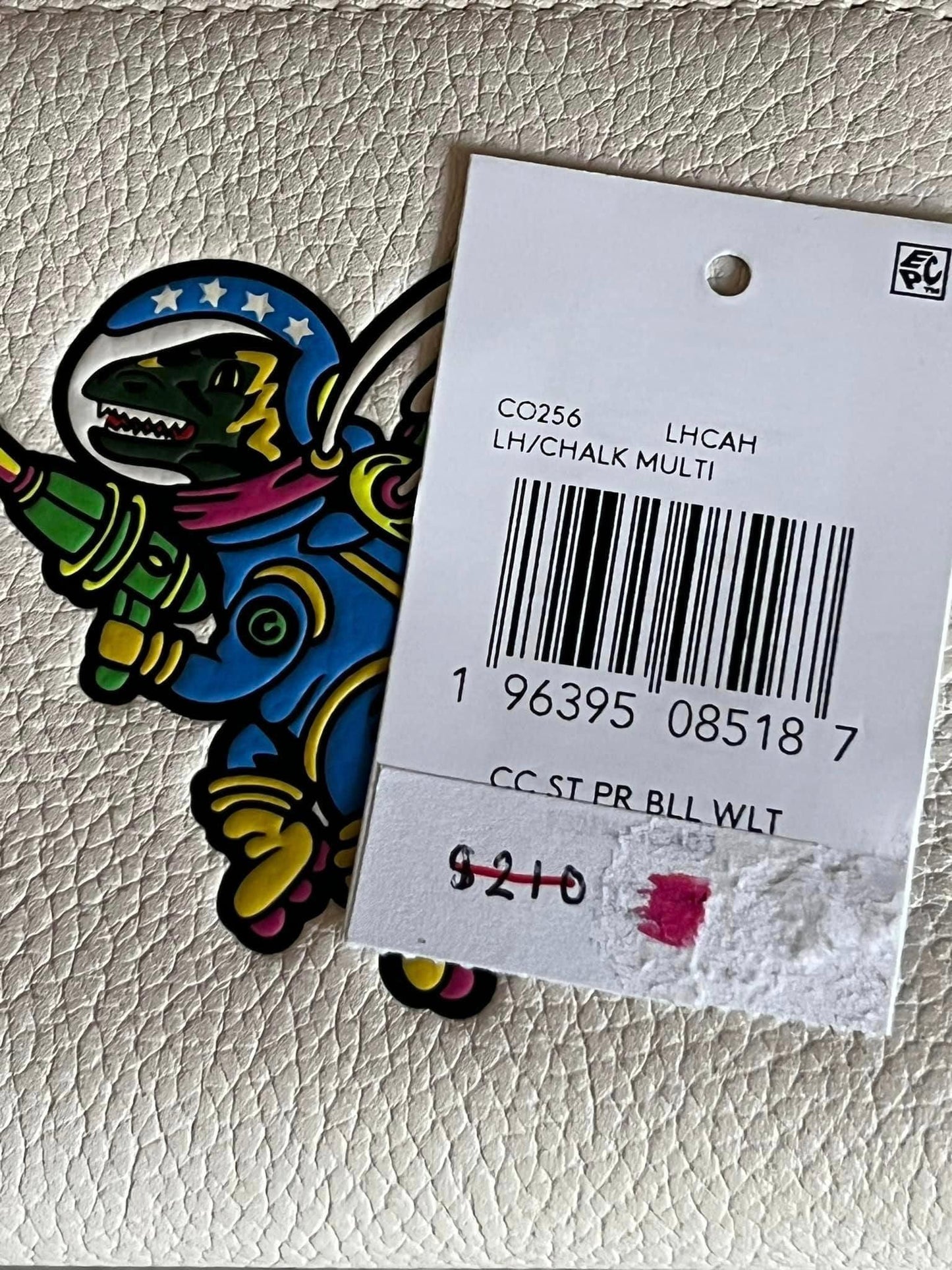 Coach Cosmic Billfold Wallet With Rexy