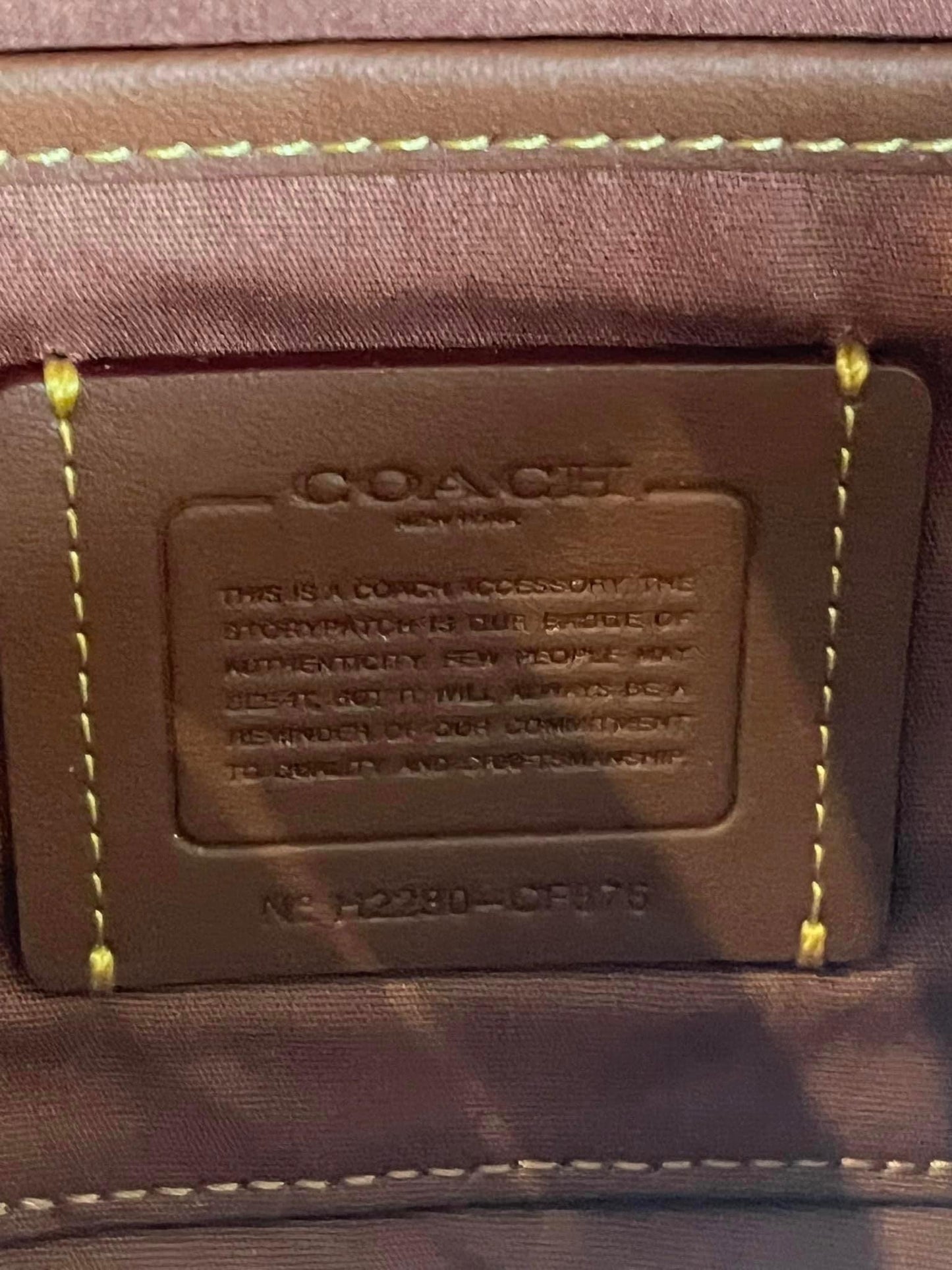 Coach Charter Belt Bag 7 in Signature Canvas with Rexy Print