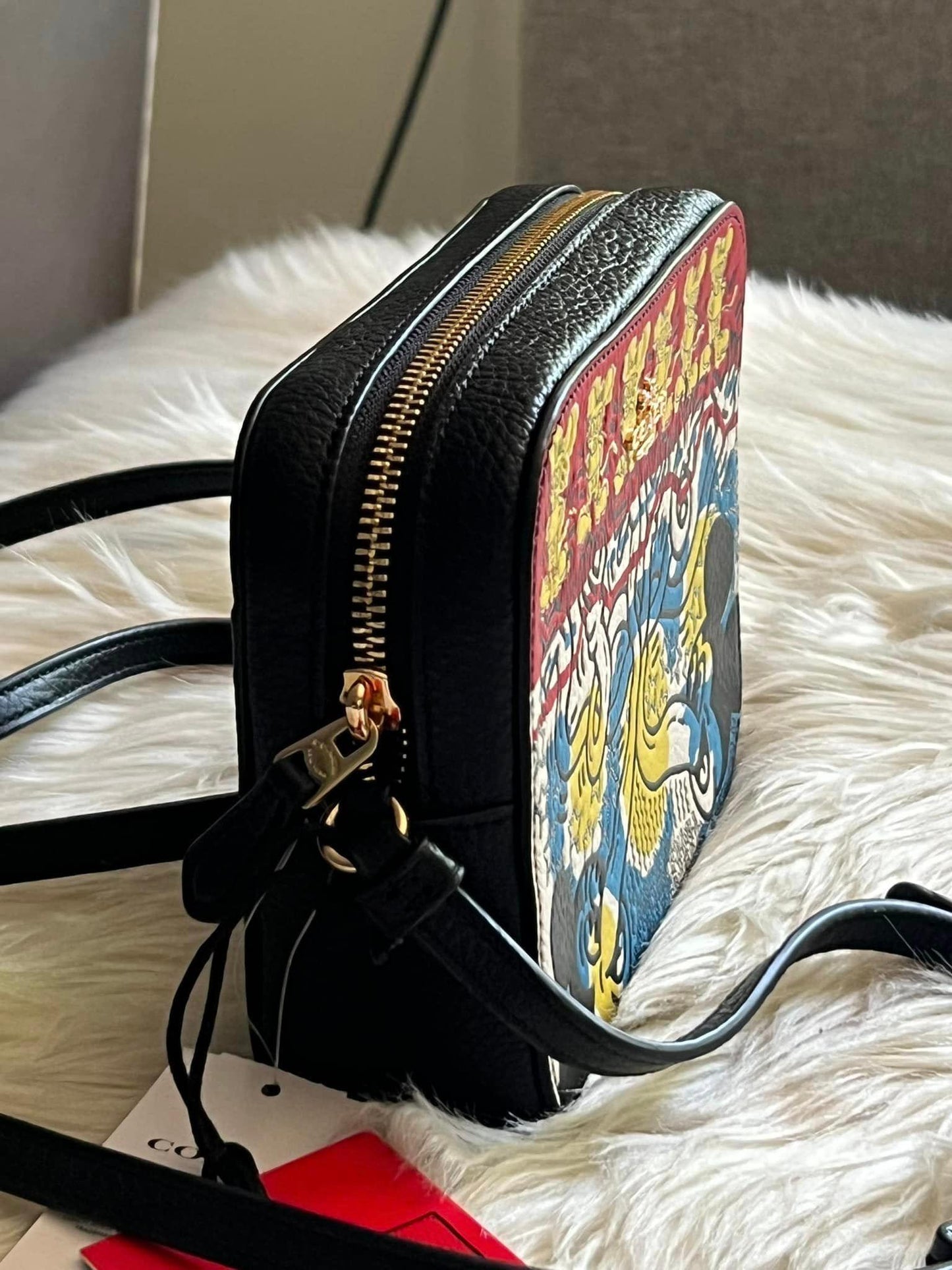 Coach Disney Mickey Mouse X Keith Haring Mini Camera Bag
