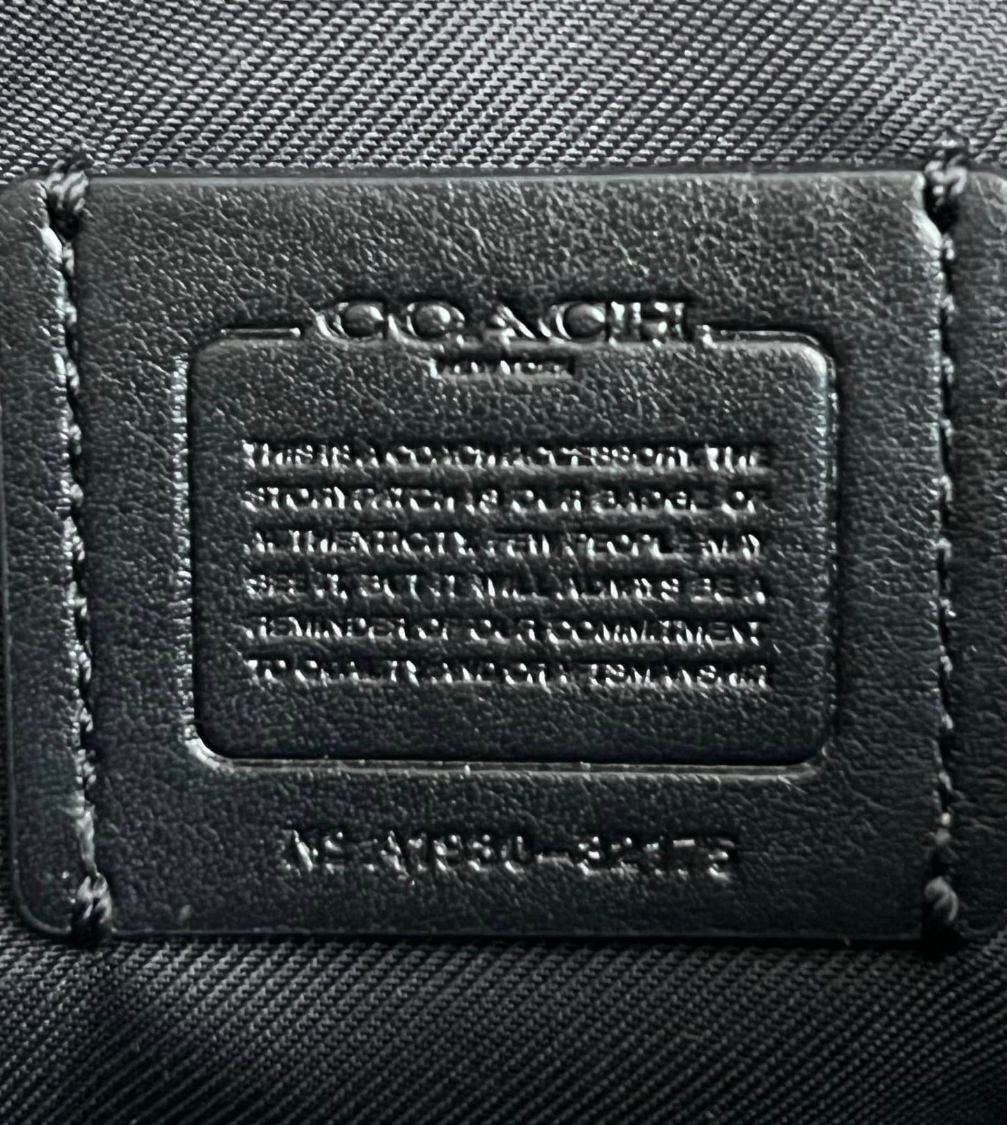 Coach Academy Pouch