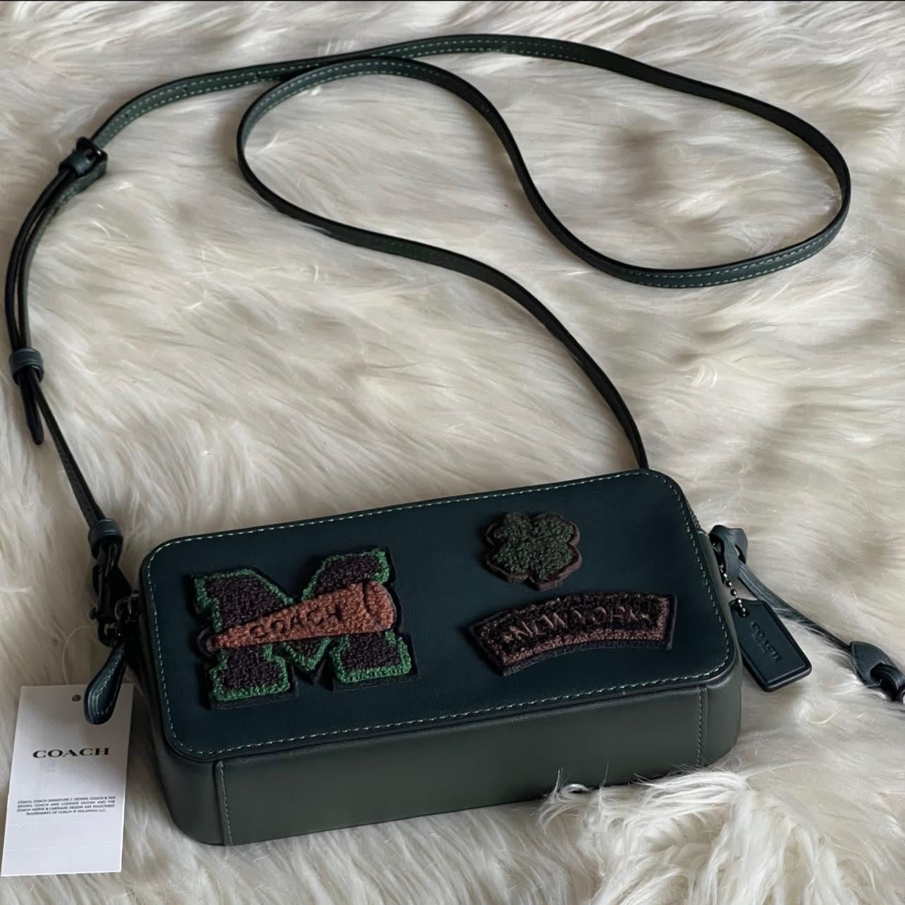 Coach Kira Crossbody with Varsity Patches