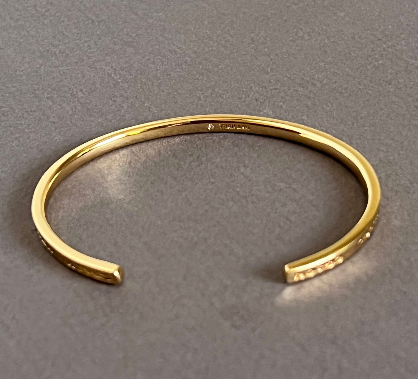 Coach Thin Cuff Bracelet
