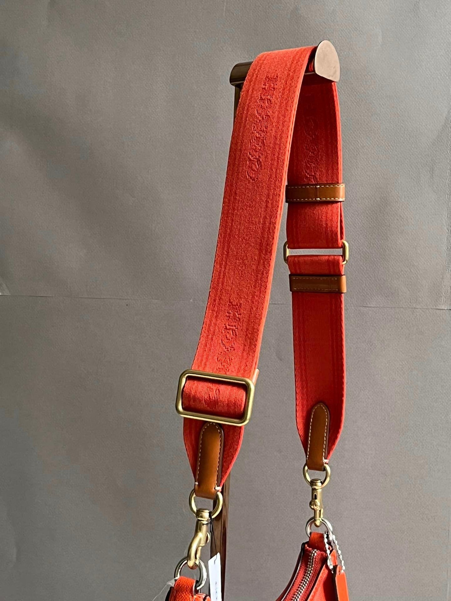 Coach Colorblock Webbing Strap