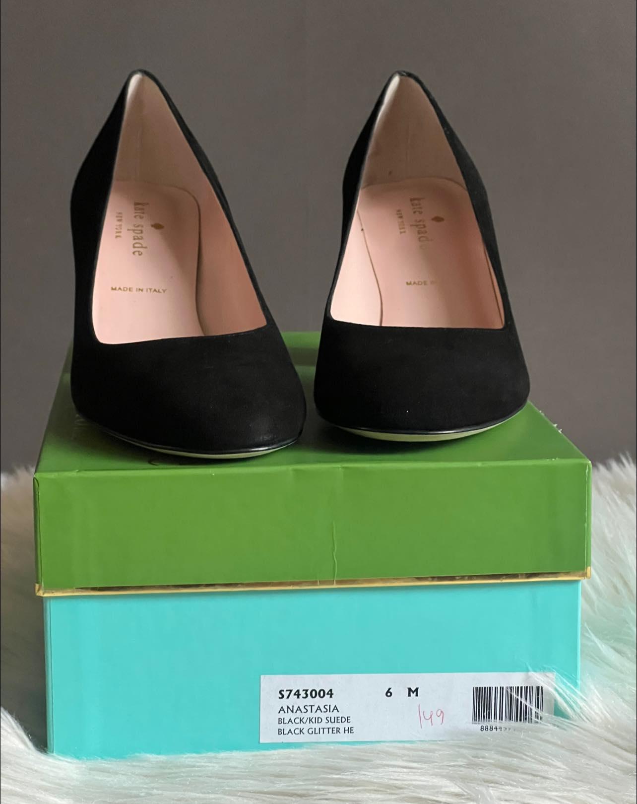 Kate Spade Anastasia Glitter Heel
