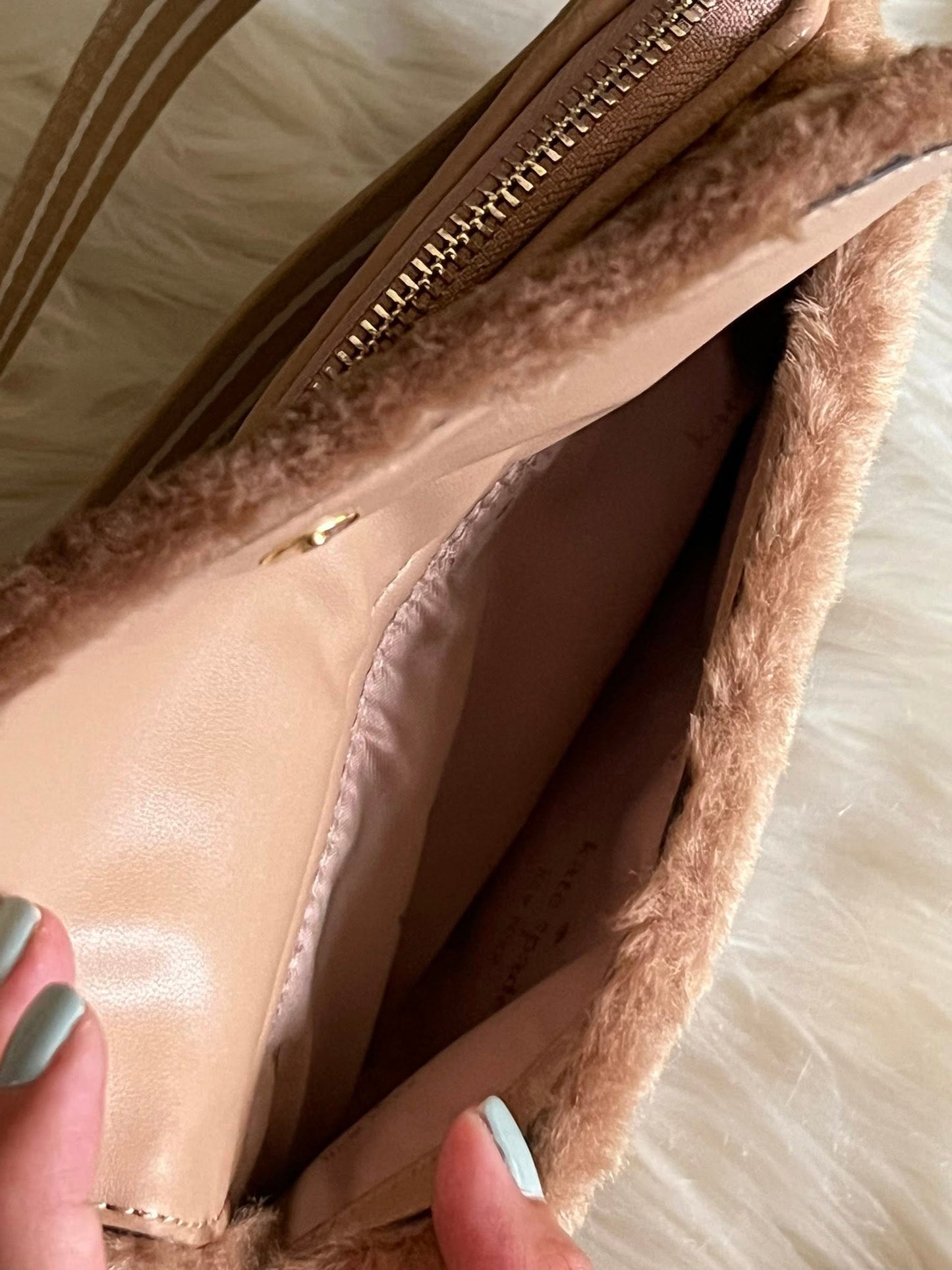 Kate Spade Faux Fur Belt Bag