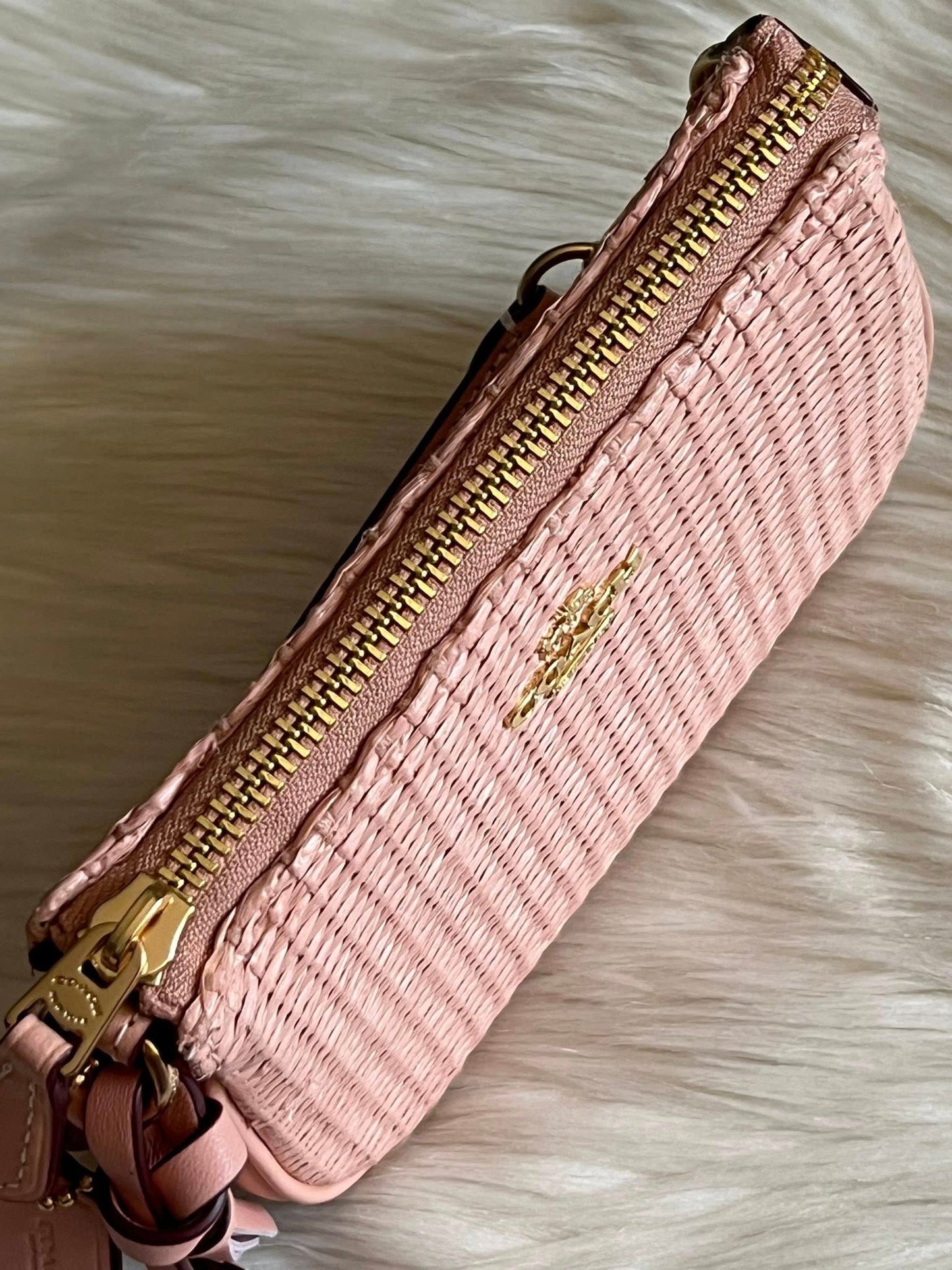 Coach Nolita 15 in Straw