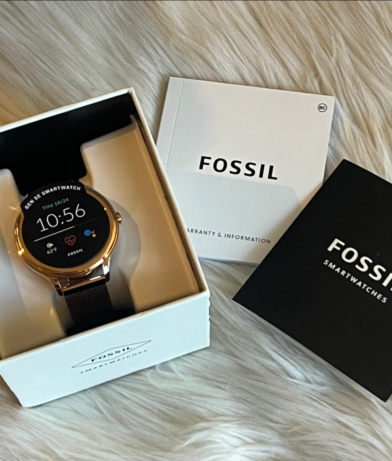 Fossil Gen 5E Smartwatch Rose Gold-Tone
