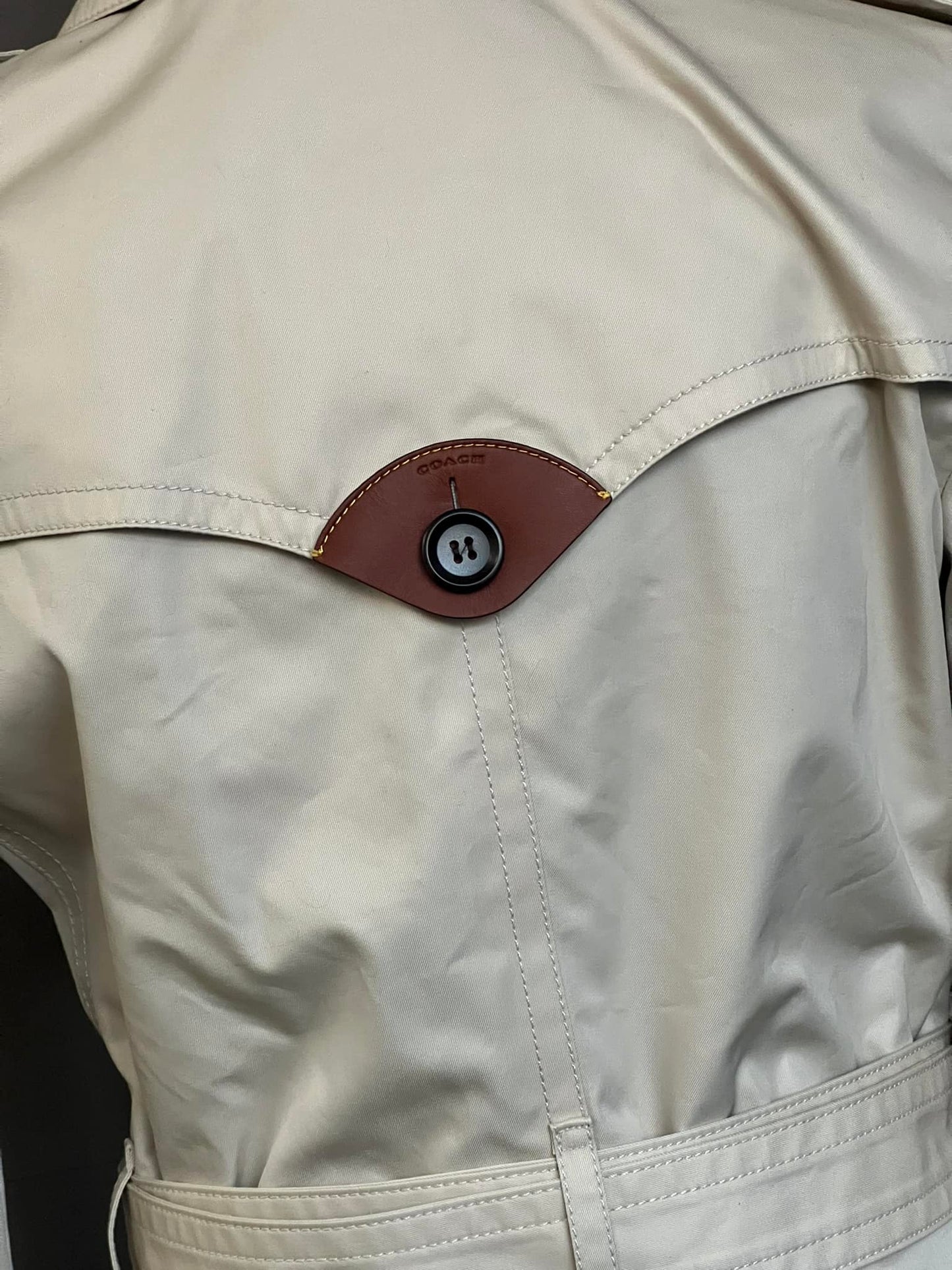Coach Short Trench Coat