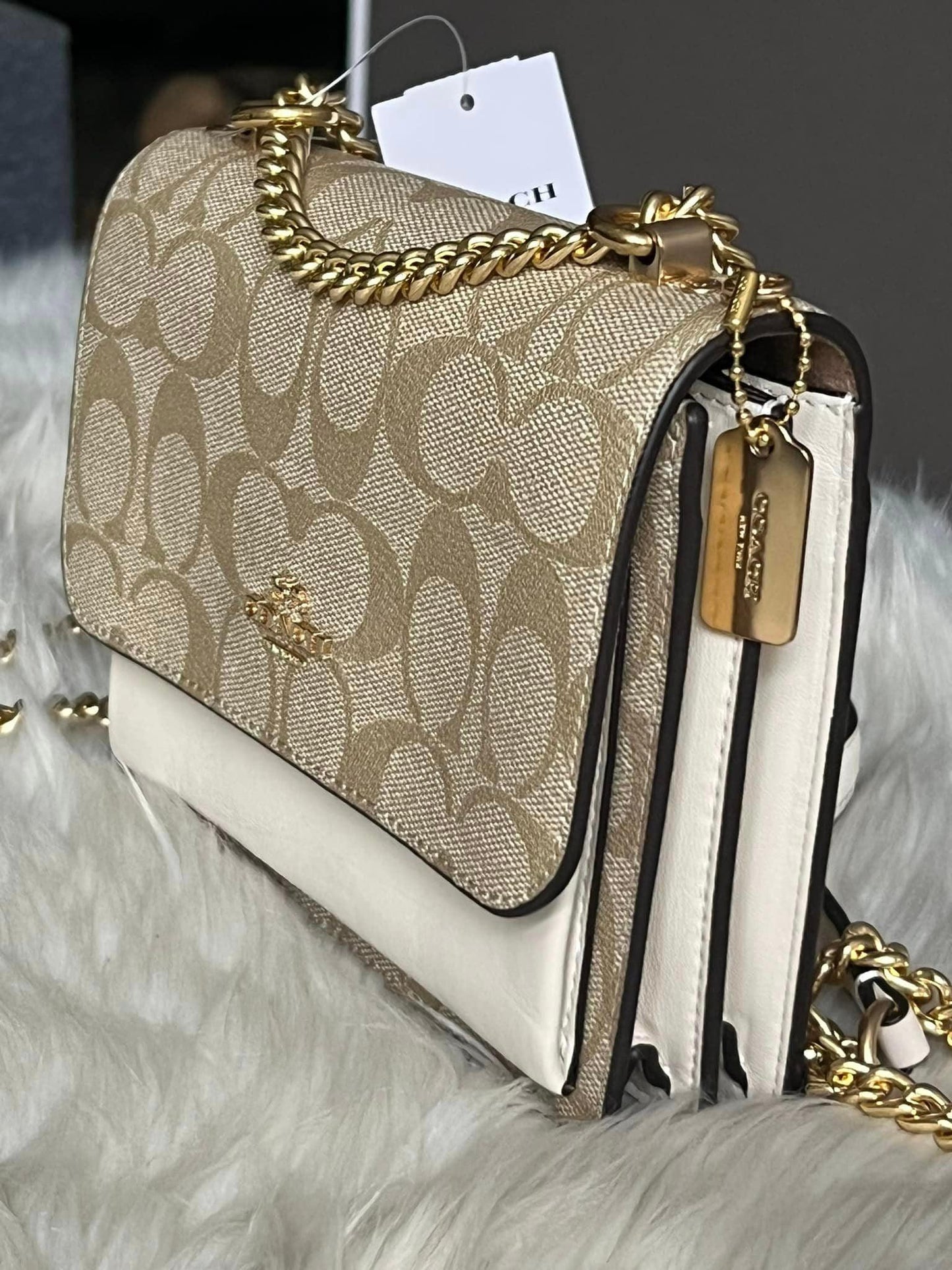 Coach Mini Klare Crossbody in Signature Canvas