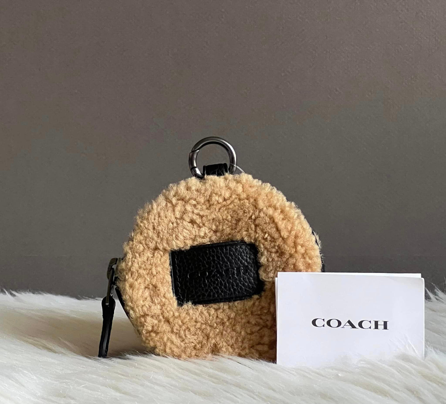 Coach Round Coin Case