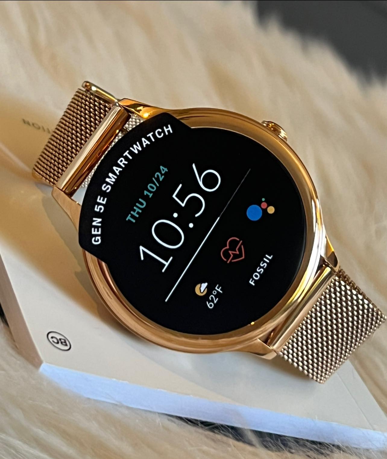 Fossil Gen 5E Smartwatch Rose Gold-Tone