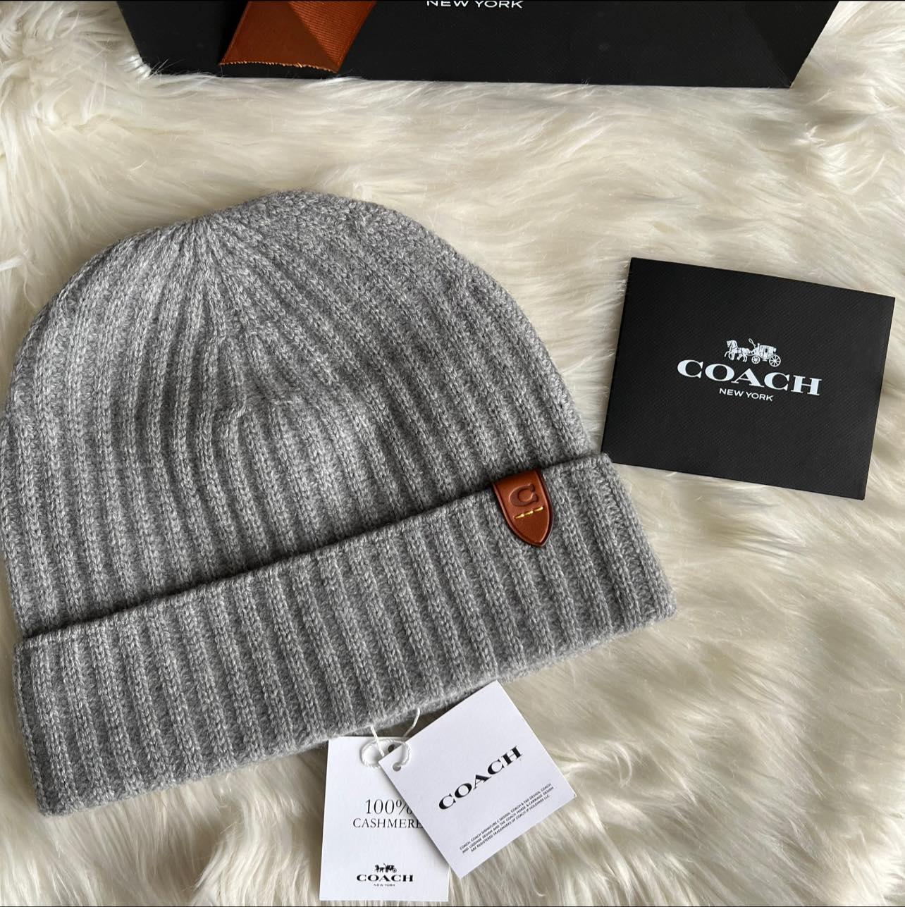 Coach Cashmere Beanie