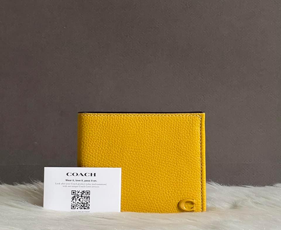 Coach Men’s Double Billfold Wallet