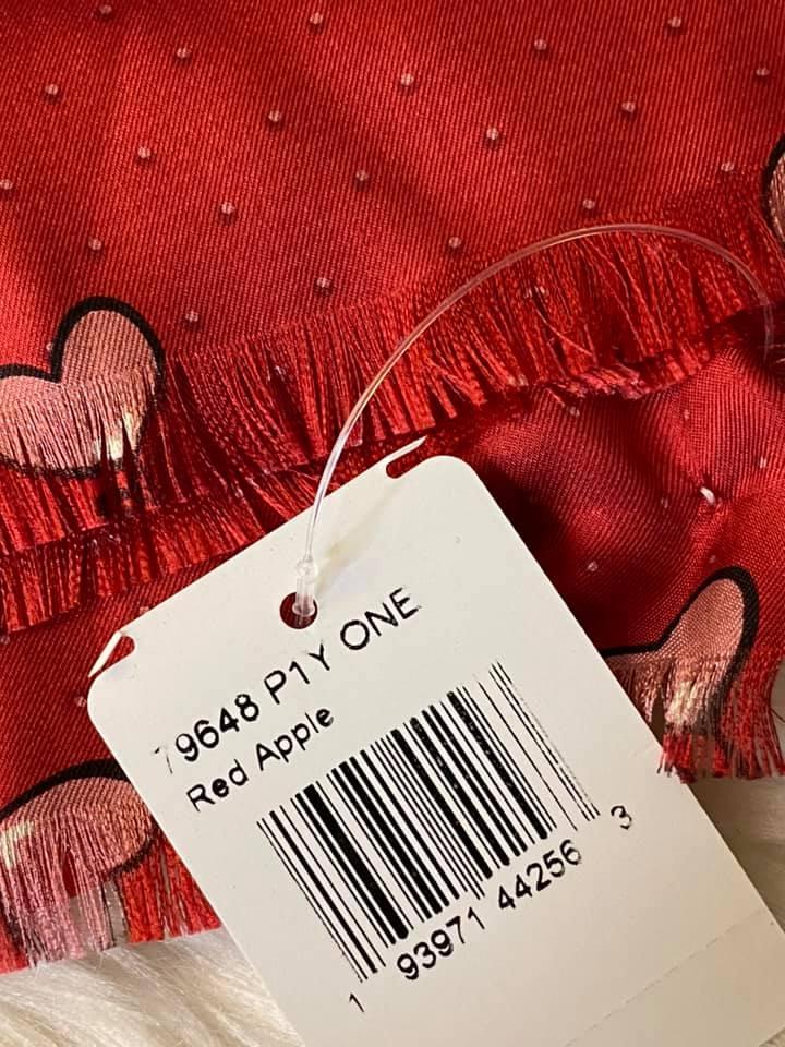 Coach Valentine’s Day Silk Square Scarf