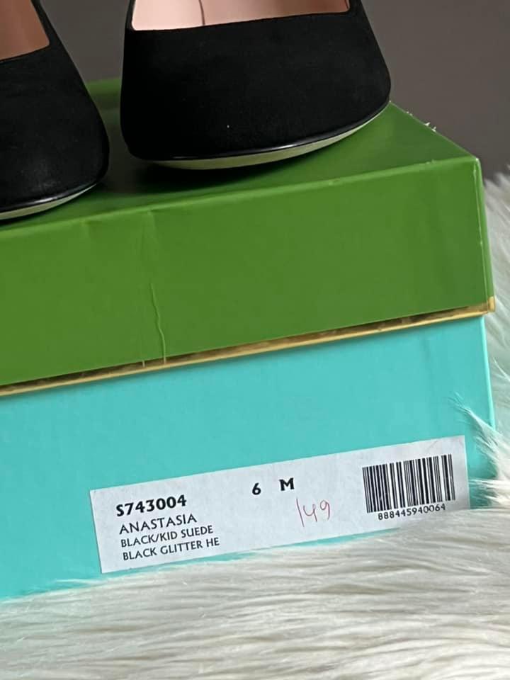 Kate Spade Anastasia Glitter Heel
