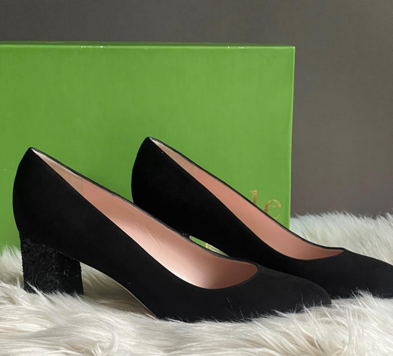 Kate Spade Anastasia Glitter Heel