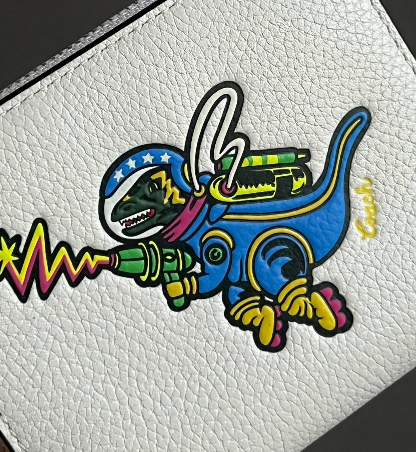 Coach Cosmic Billfold Wallet With Rexy
