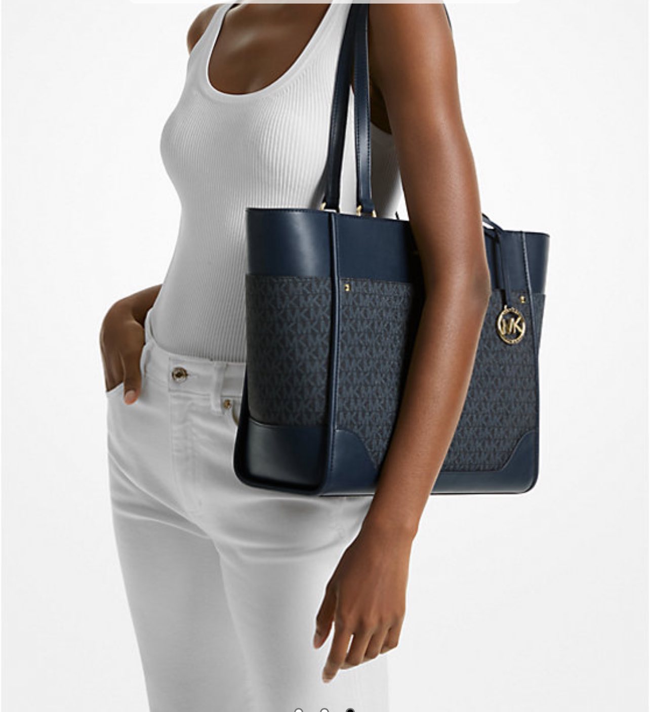 Michael Kors Harrison Large Logo Tote Bag