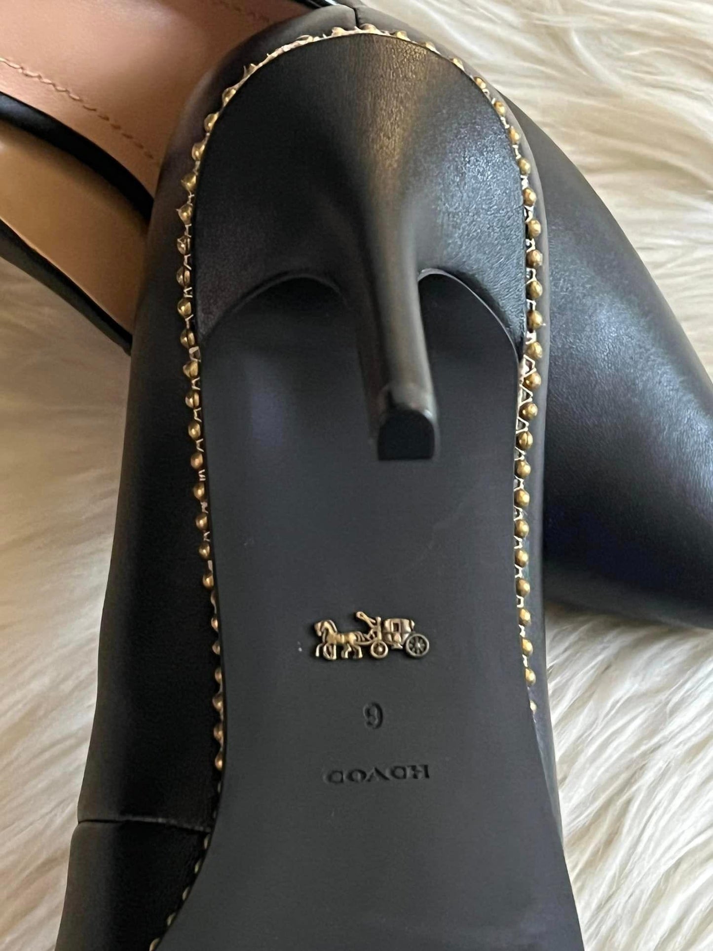 Coach Waverly Leather Pump