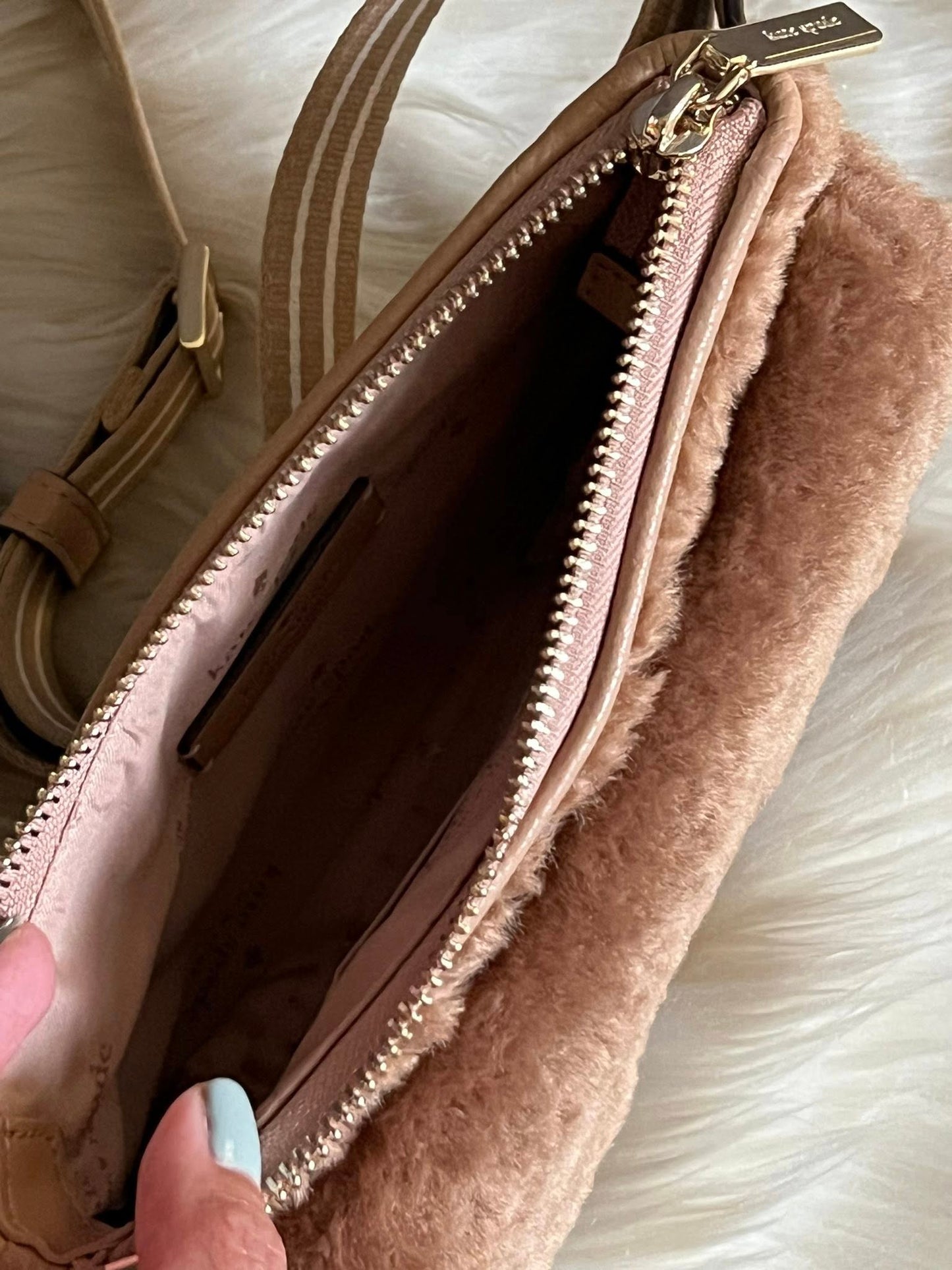 Kate Spade Faux Fur Belt Bag