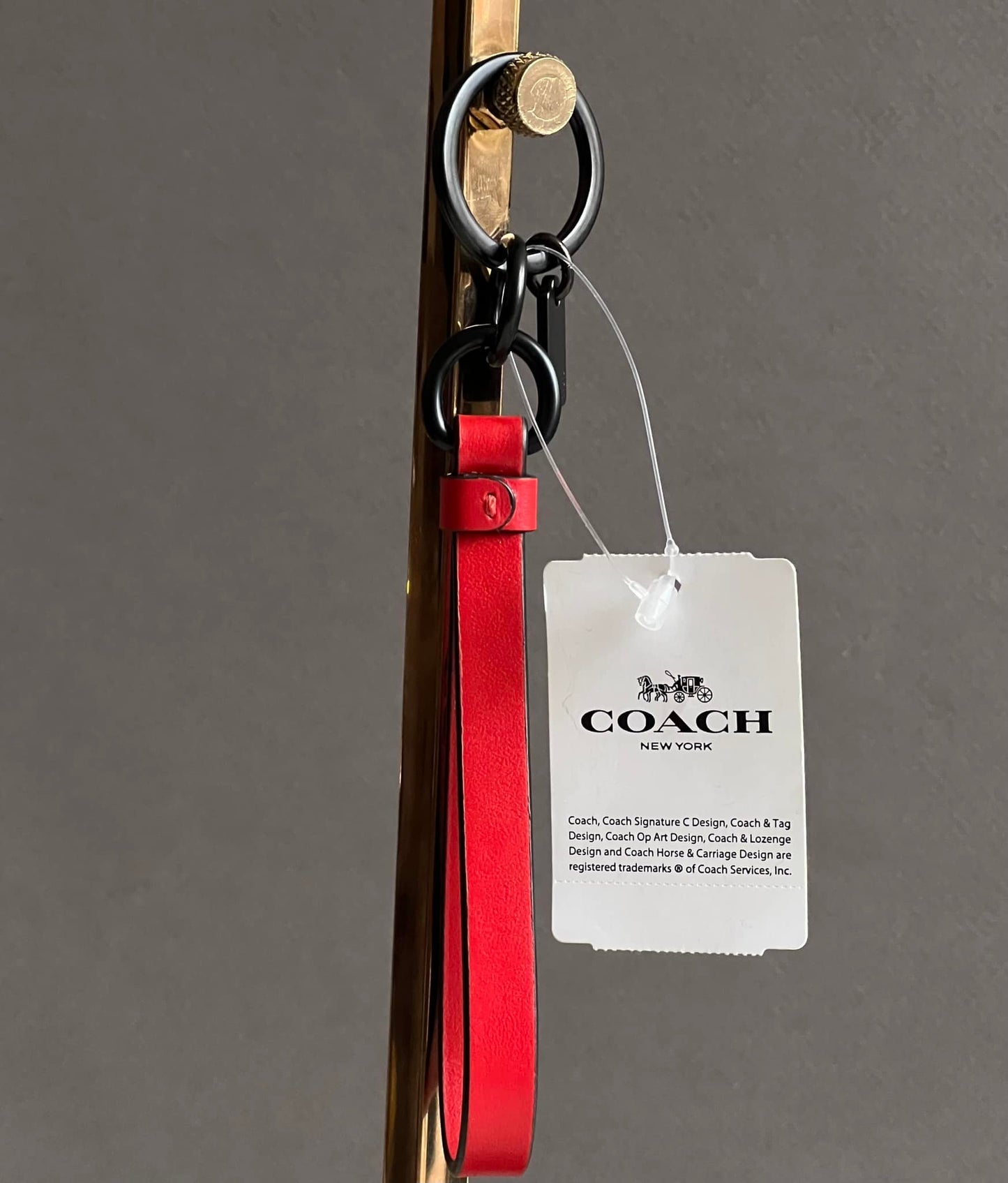 Coach Loop Key Fob