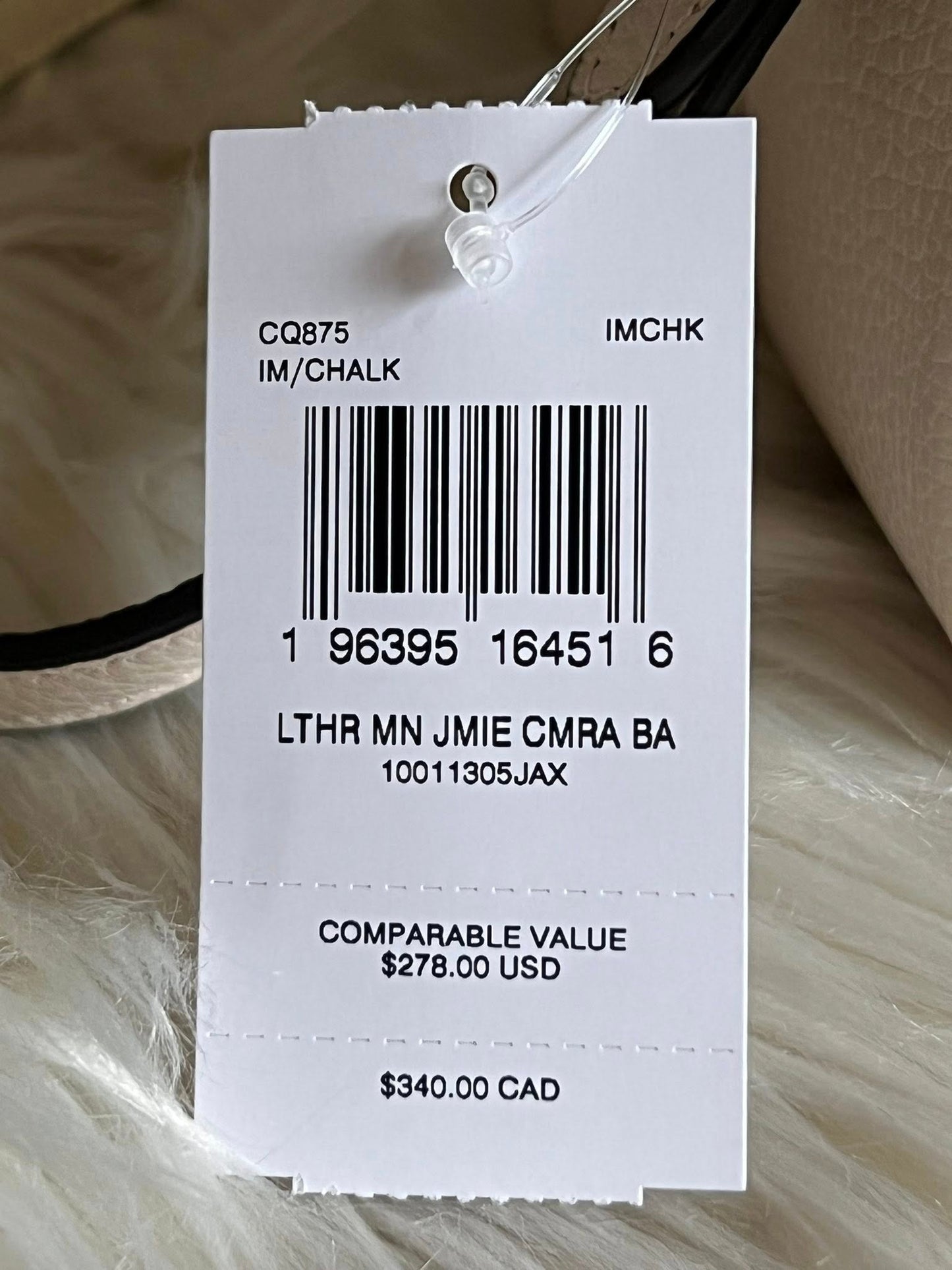 Coach Mini Jamie Camera Bag in Signature Leather