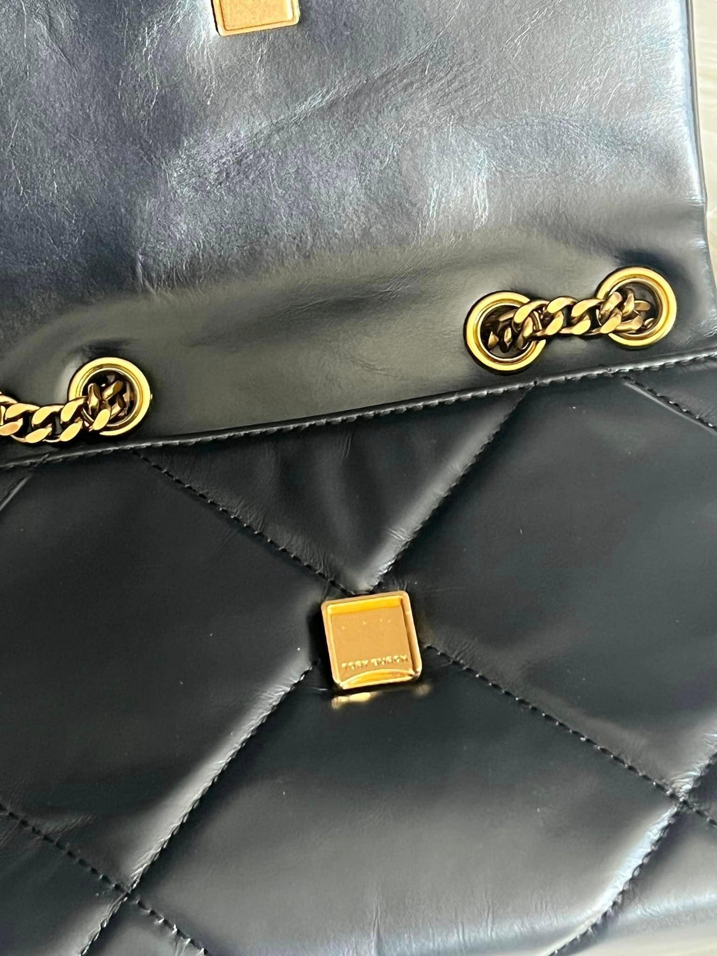 Tory Burch Small Kira Diamond Quilt Convertible Shoulder Bag