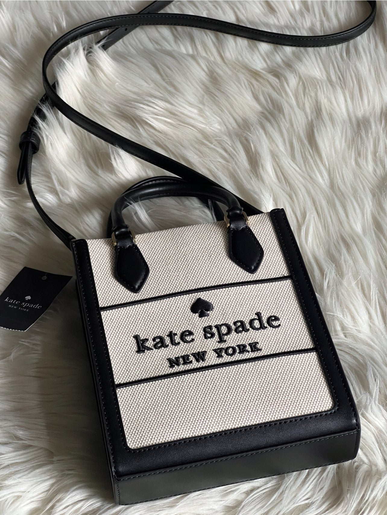 Kate Spade Ellie Canvas Mini Tote