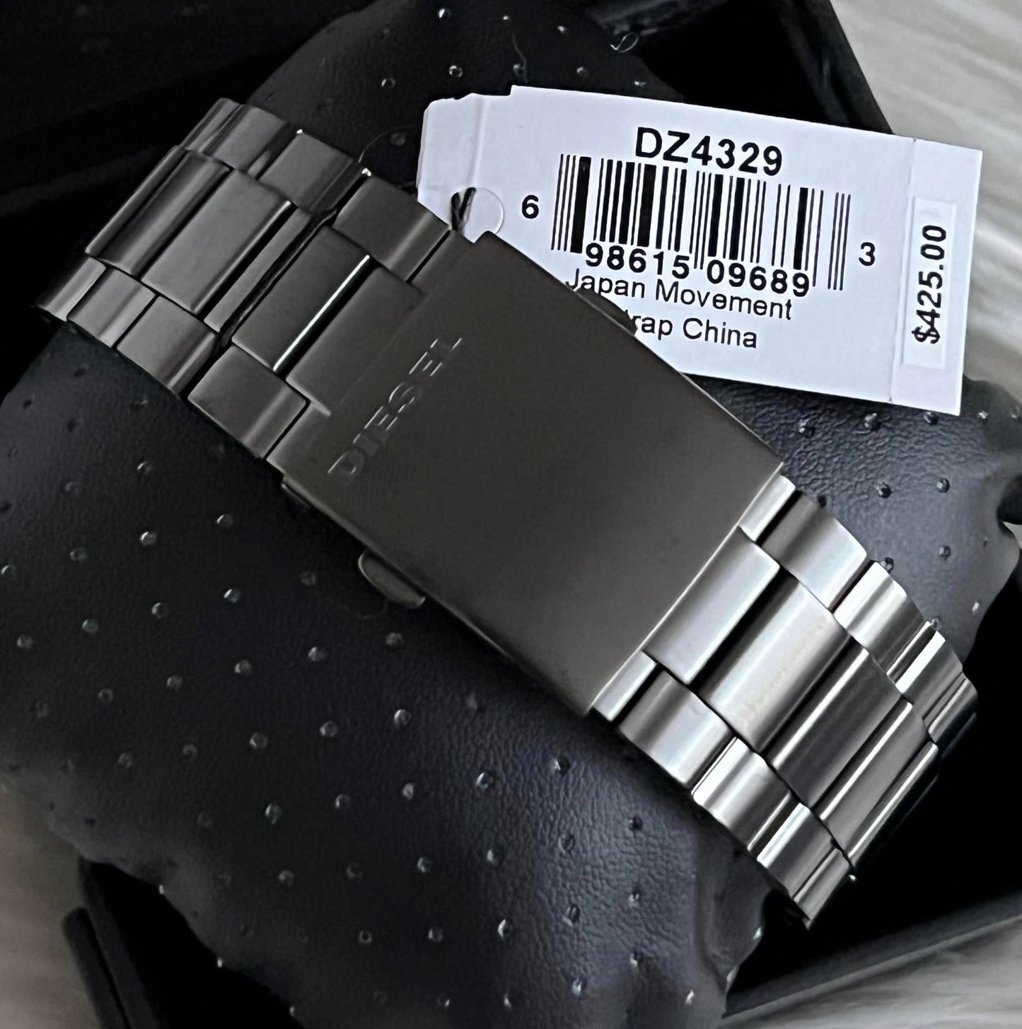 Diesel Men’s Mega Chief Chronograph Gunmetal Steel Watch