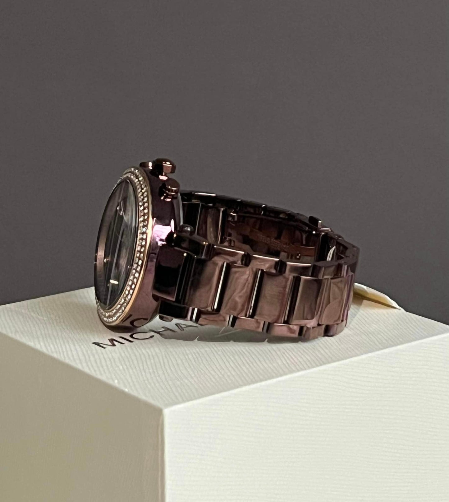 Michael Kors Women’s Parker Brown Stainless Steel Watch