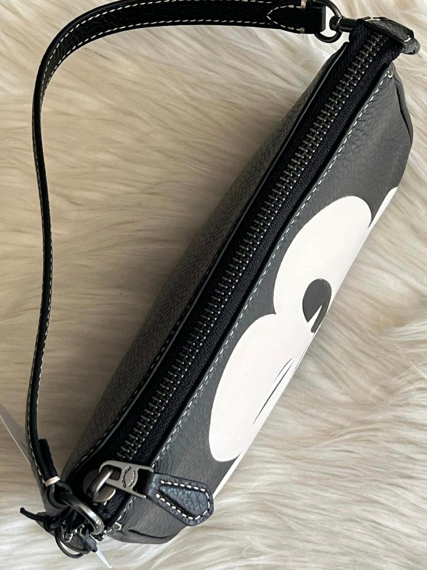 Coach Disney X Nolita 19 with Wink Mickey Mouse Print